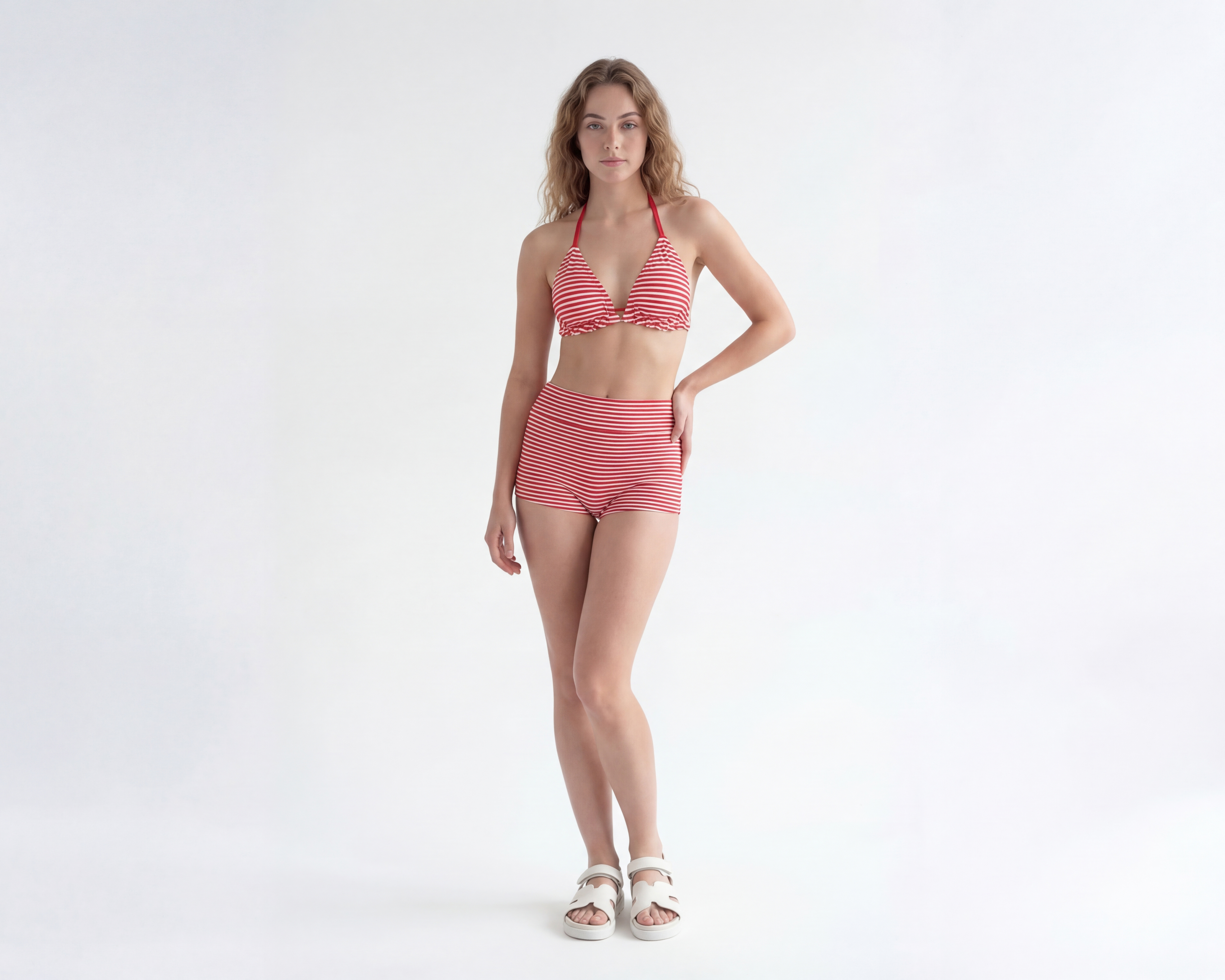 Bikini Rio Beach a Rayas para Mujer