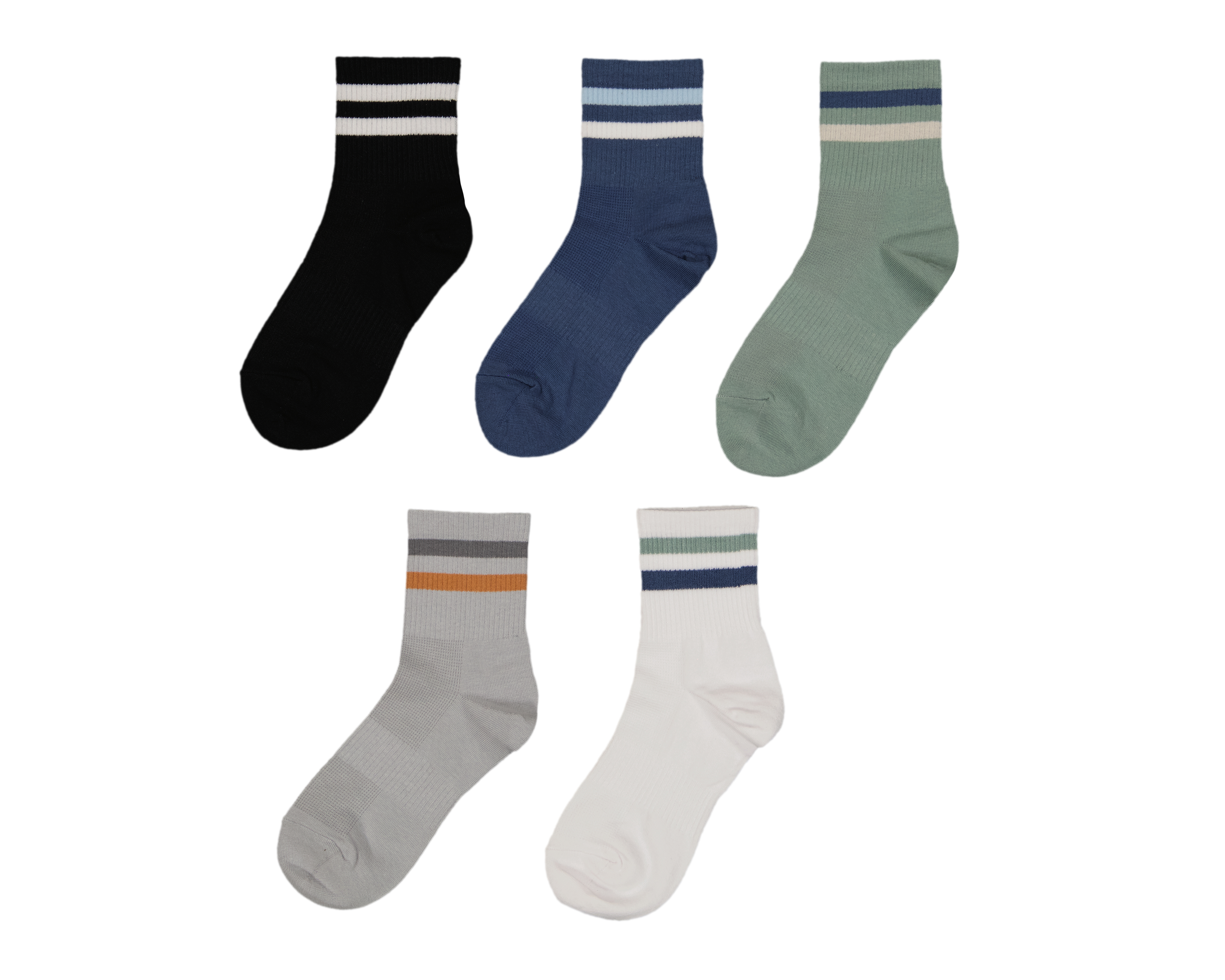 Calcetas Deportivas Sportline para Mujer 5 Pares