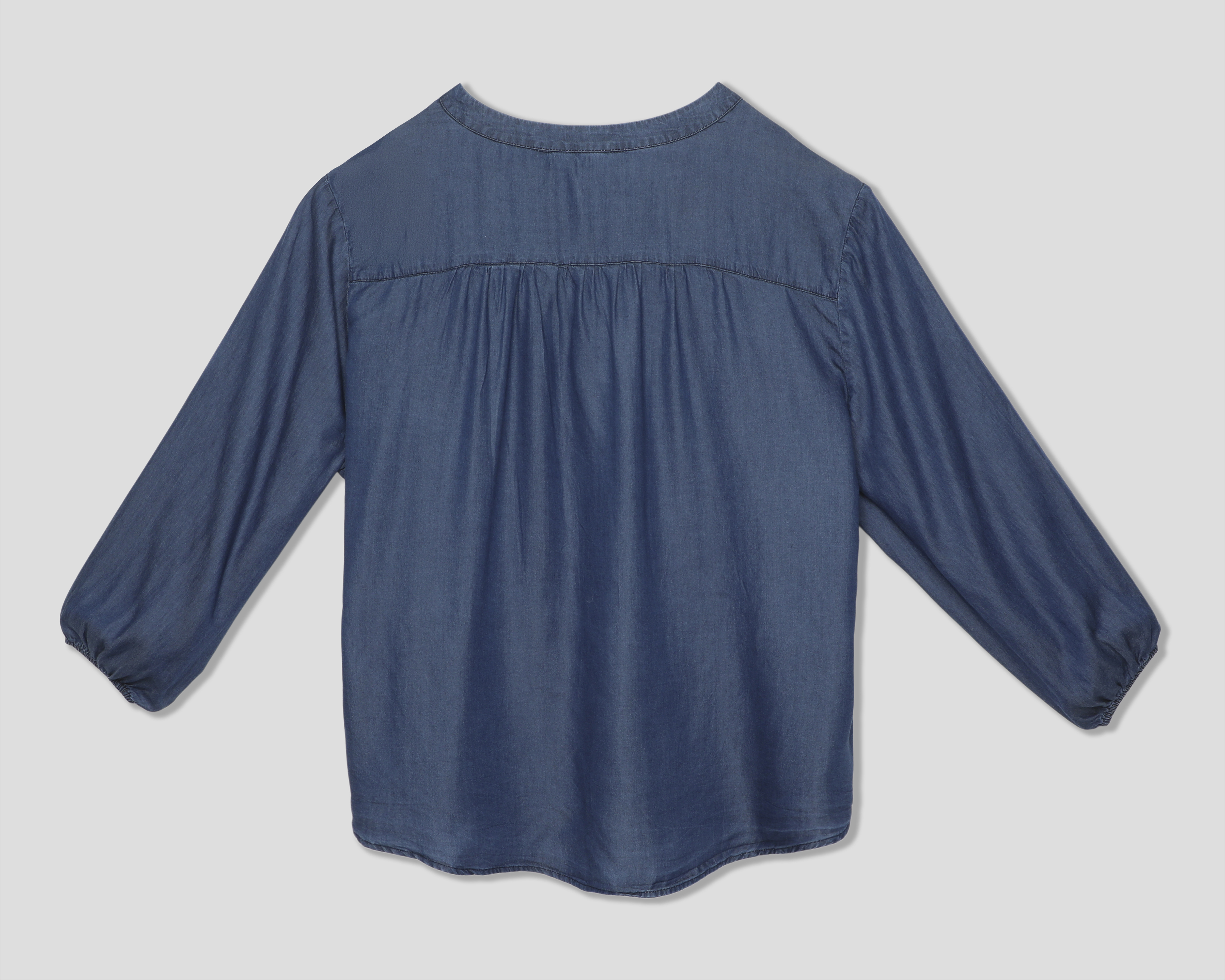 Foto 3 pulgar | Foto 2 | Blusa Azul Lady Sun para Mujer