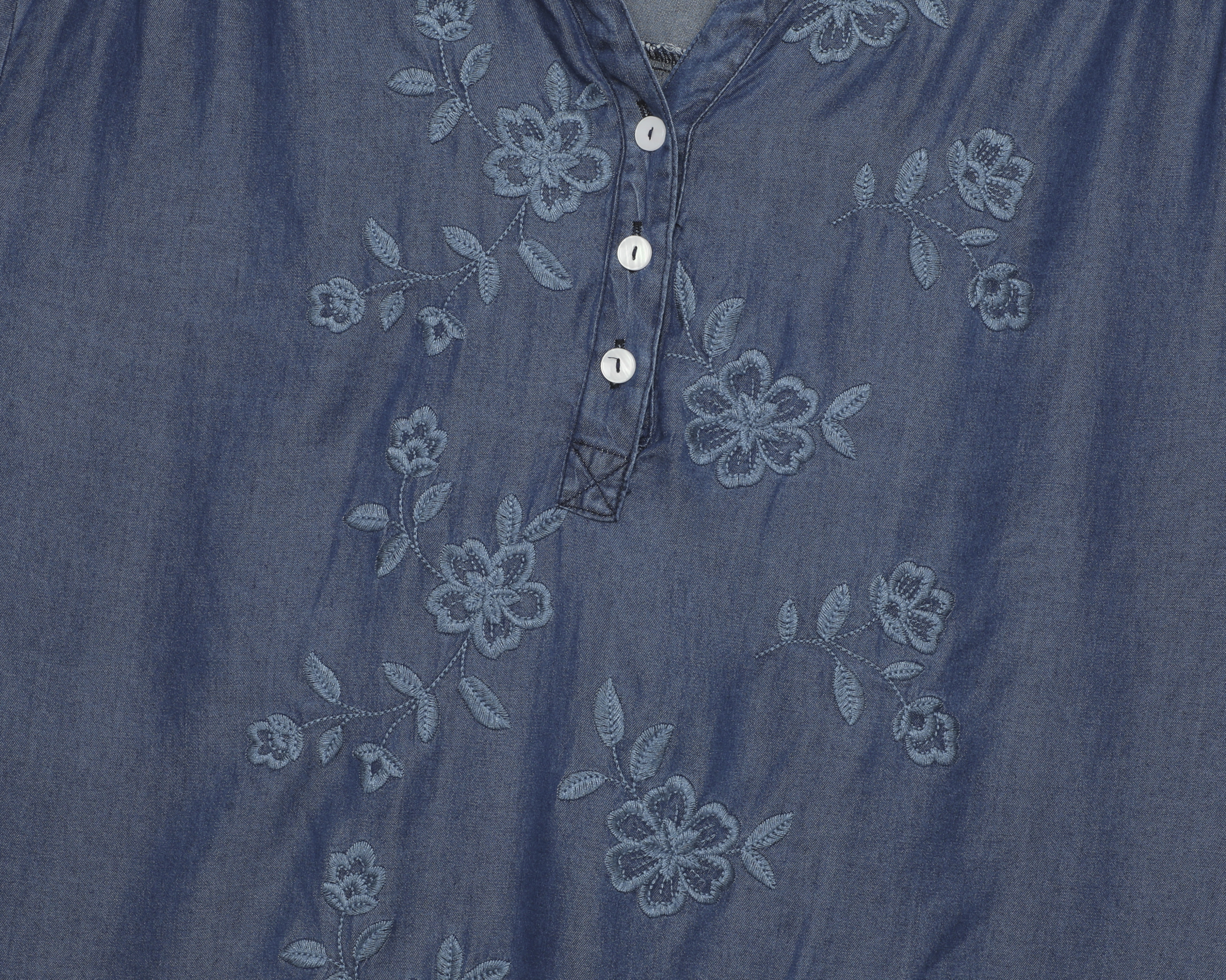 Foto 4 pulgar | Foto 3 | Blusa Azul Lady Sun para Mujer