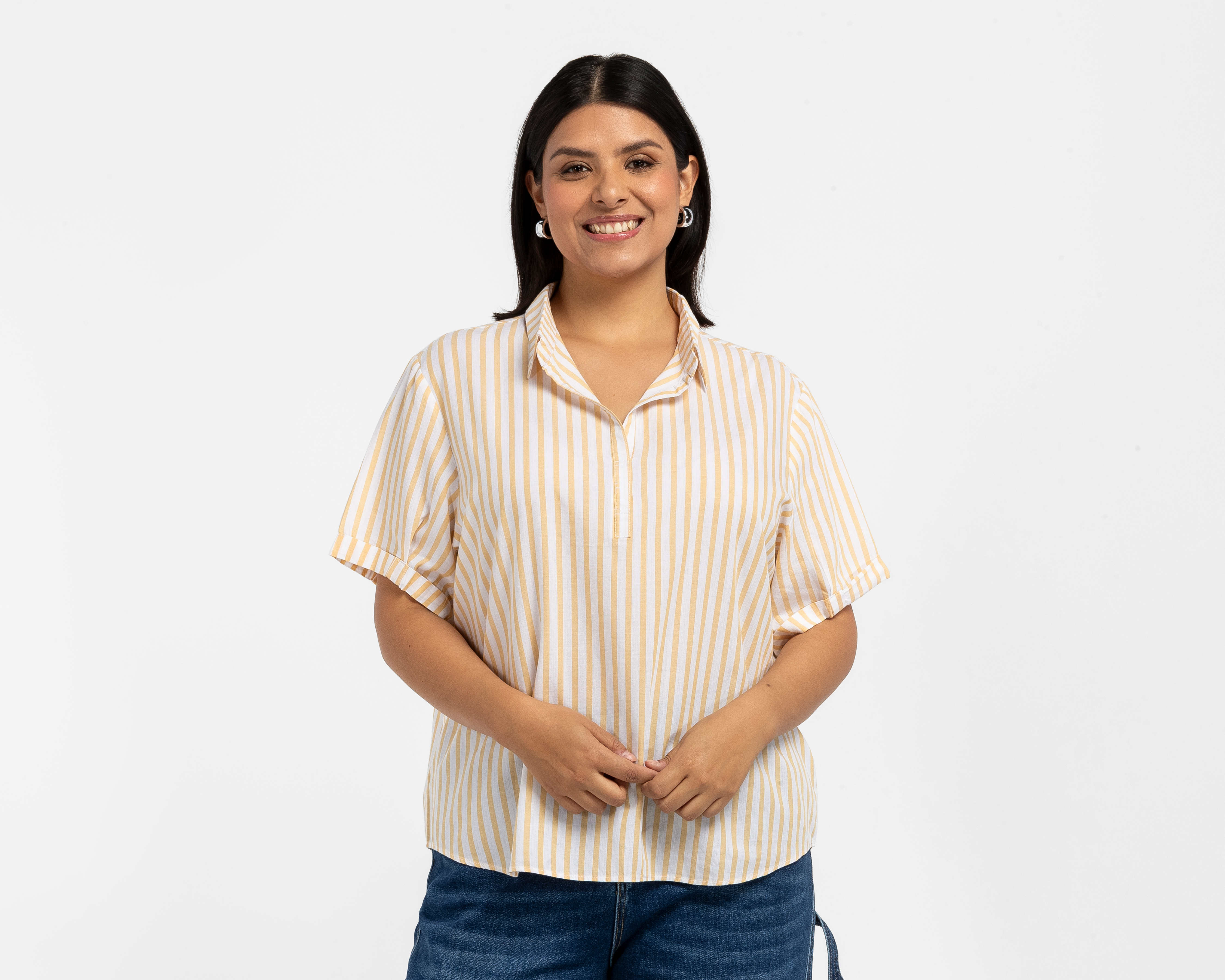 Blusa Manga Corta Lady Sun para Mujer