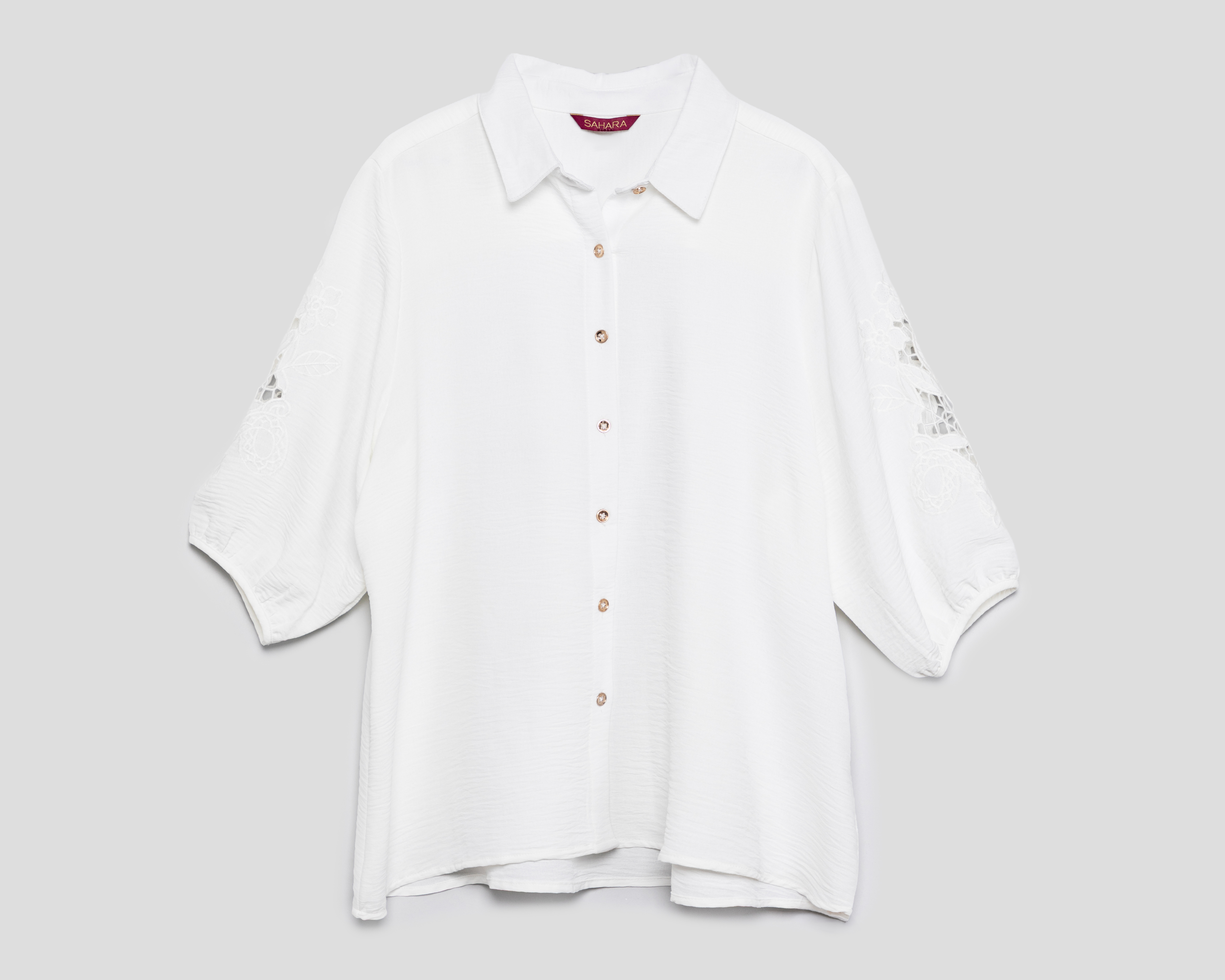 Blusa con Botones Sahara para Mujer