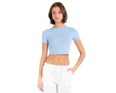 Foto 1 | Foto 1 | Crop Top Forever 21 Azul para Mujer