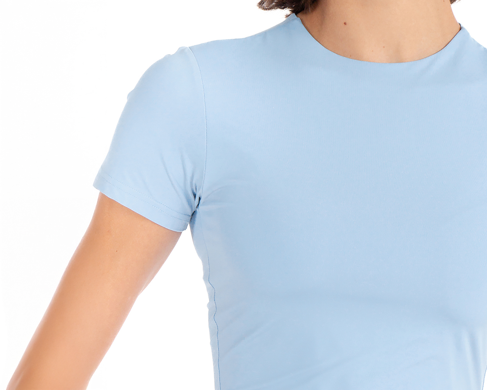 Foto 5 pulgar | Foto 4 | Crop Top Forever 21 Azul para Mujer