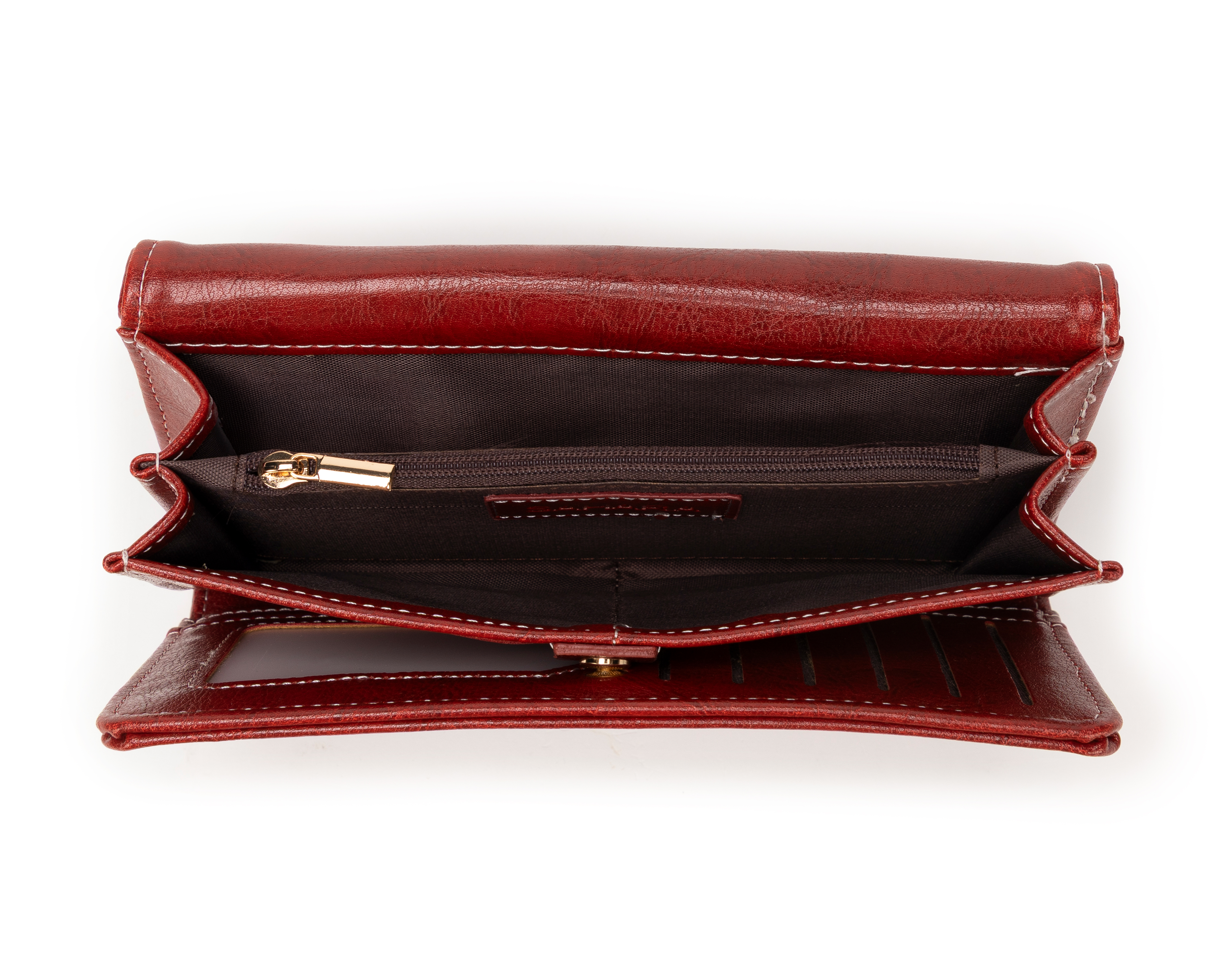 Foto 4 | Foto 4 | Cartera para Mujer Sahara Tinto