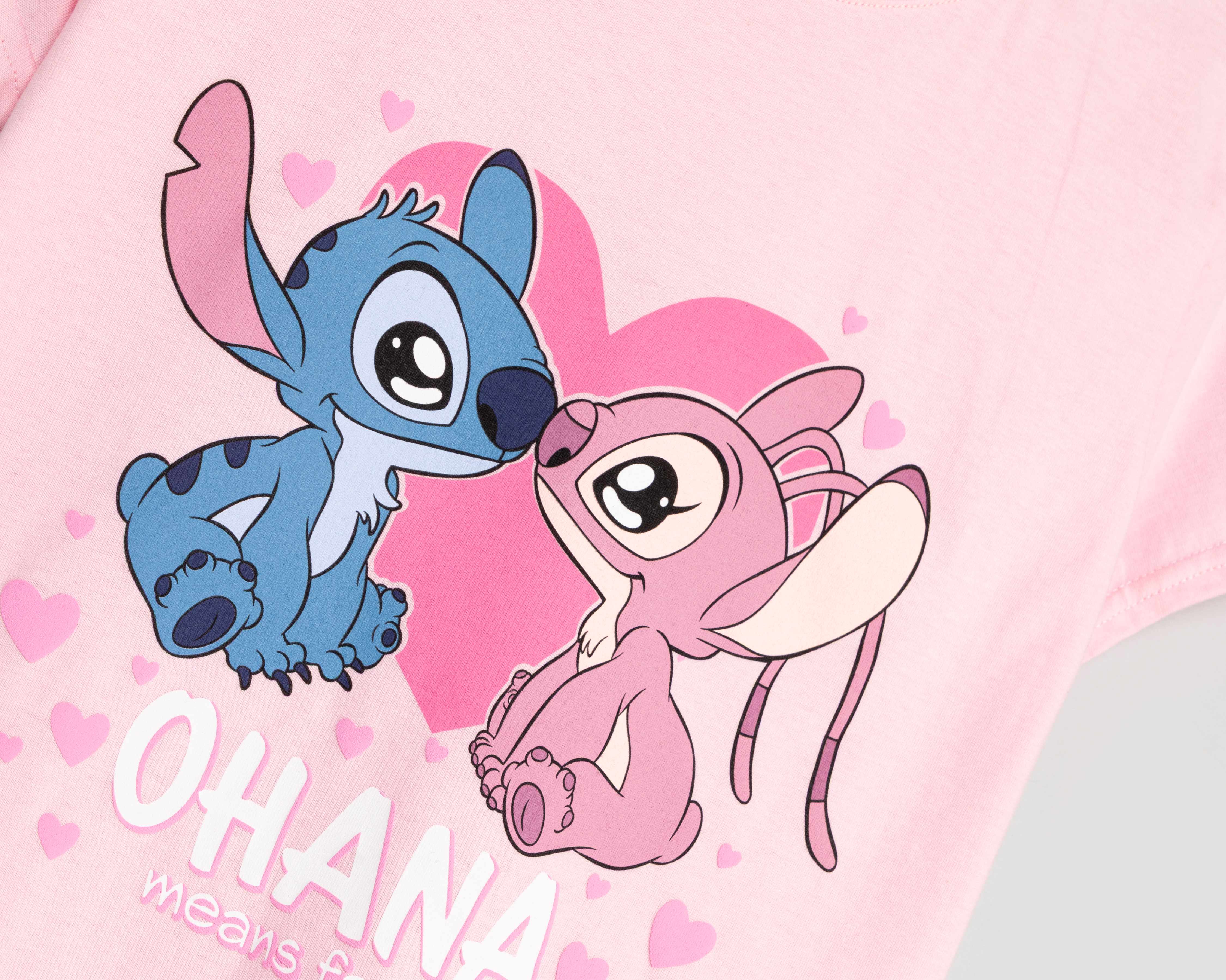 Foto 4 pulgar | Foto 3 | Playera Rosa Disney Lilo & Stitch para Mujer