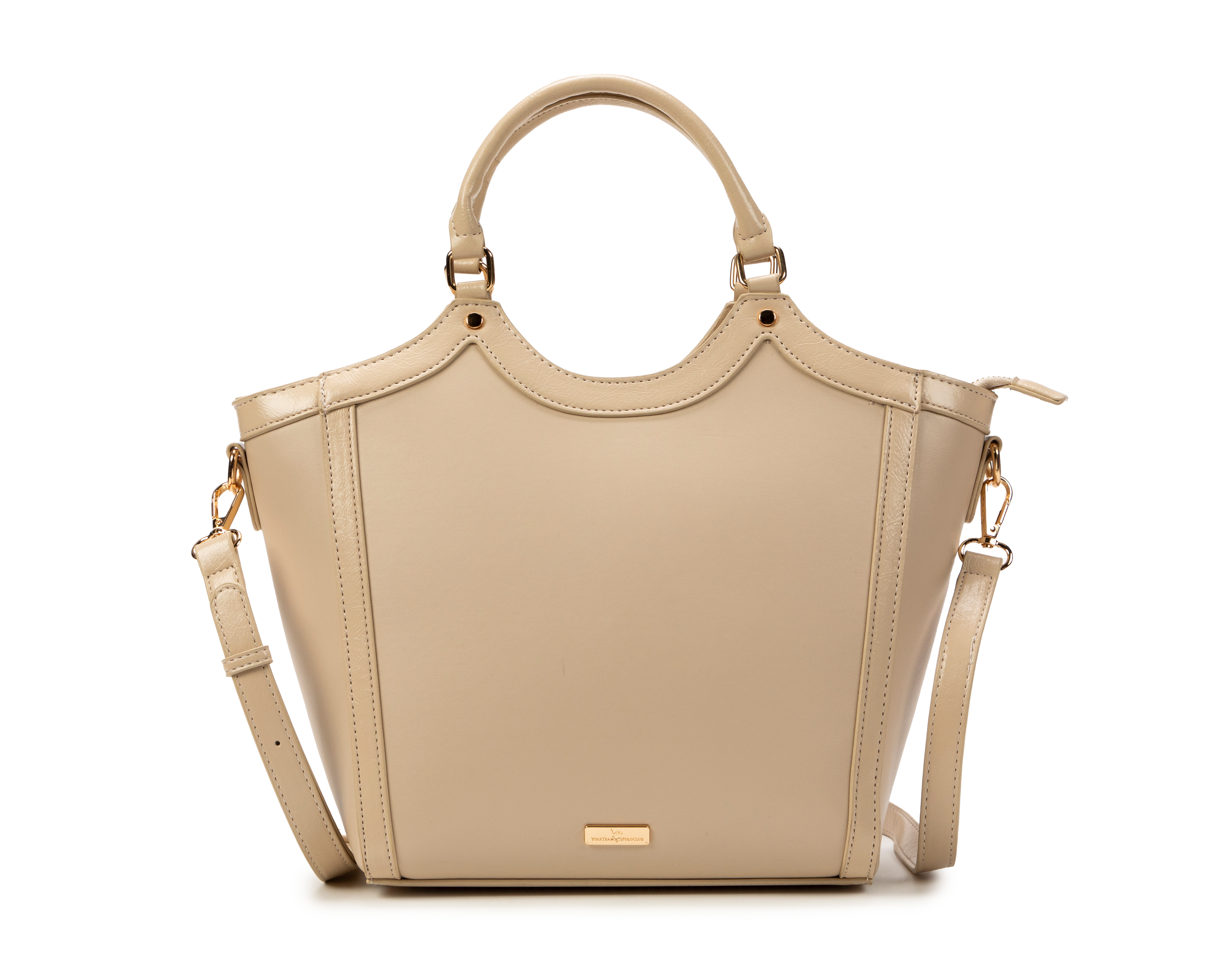 Bolsa de Mano York Team Polo Club Beige