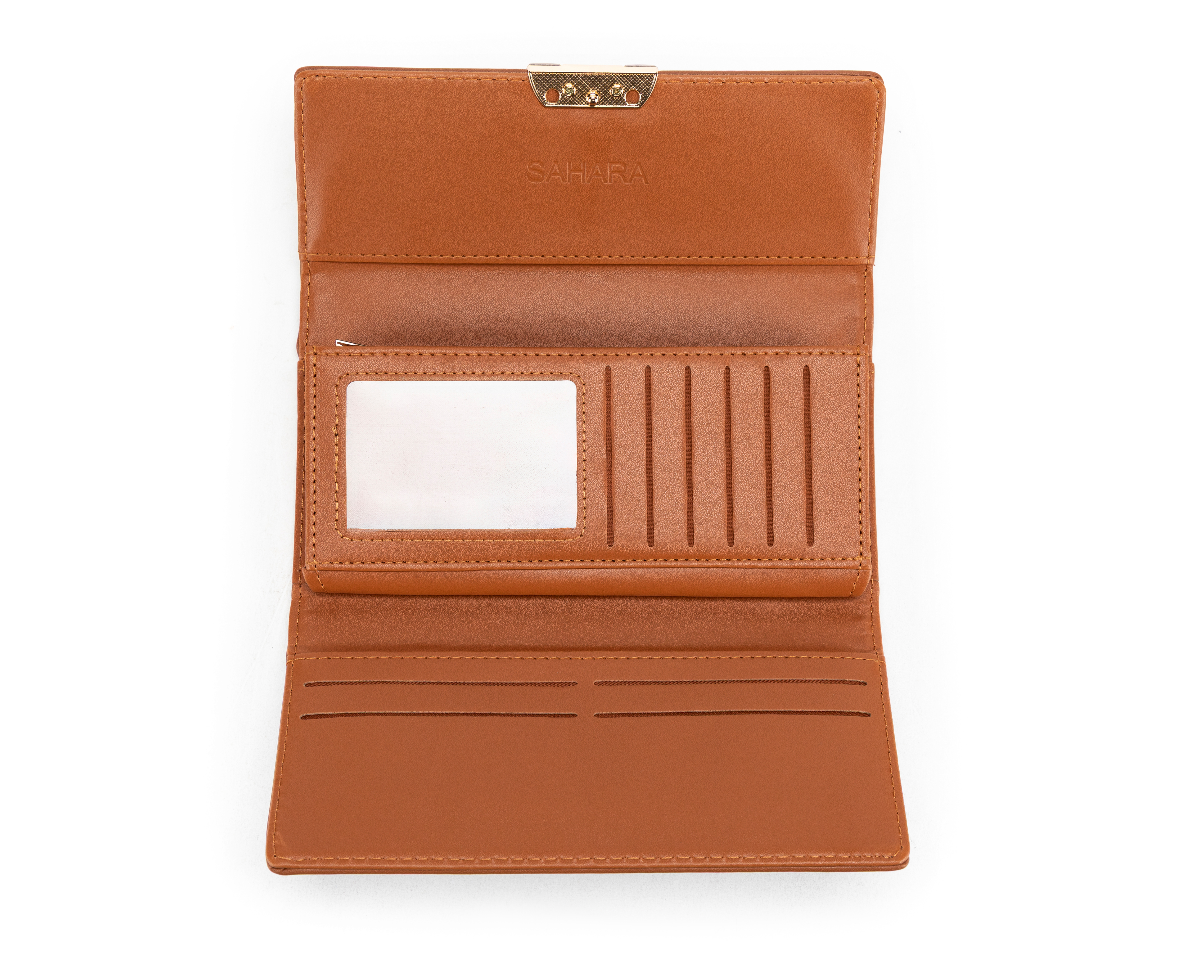 Foto 5 pulgar | Foto 4 | Cartera para Mujer Sahara Café