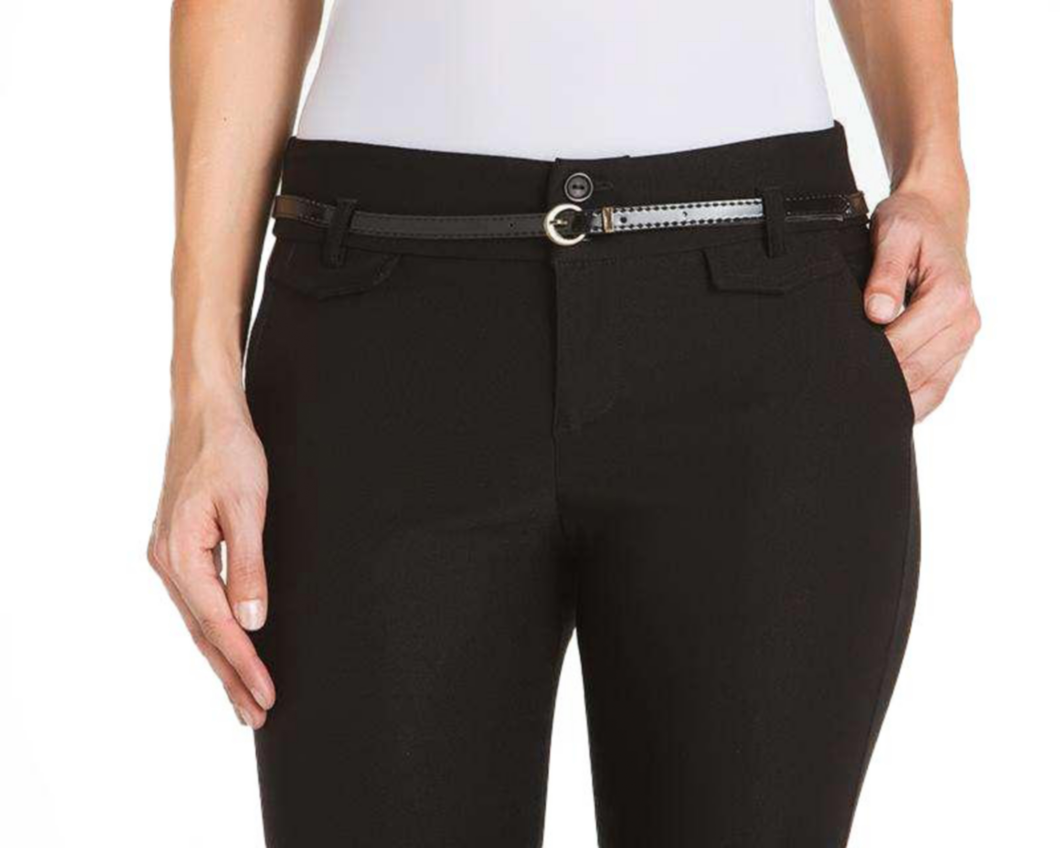Foto 7 pulgar | Foto 6 | Pantalón de Vestir Sahara con Cinturón