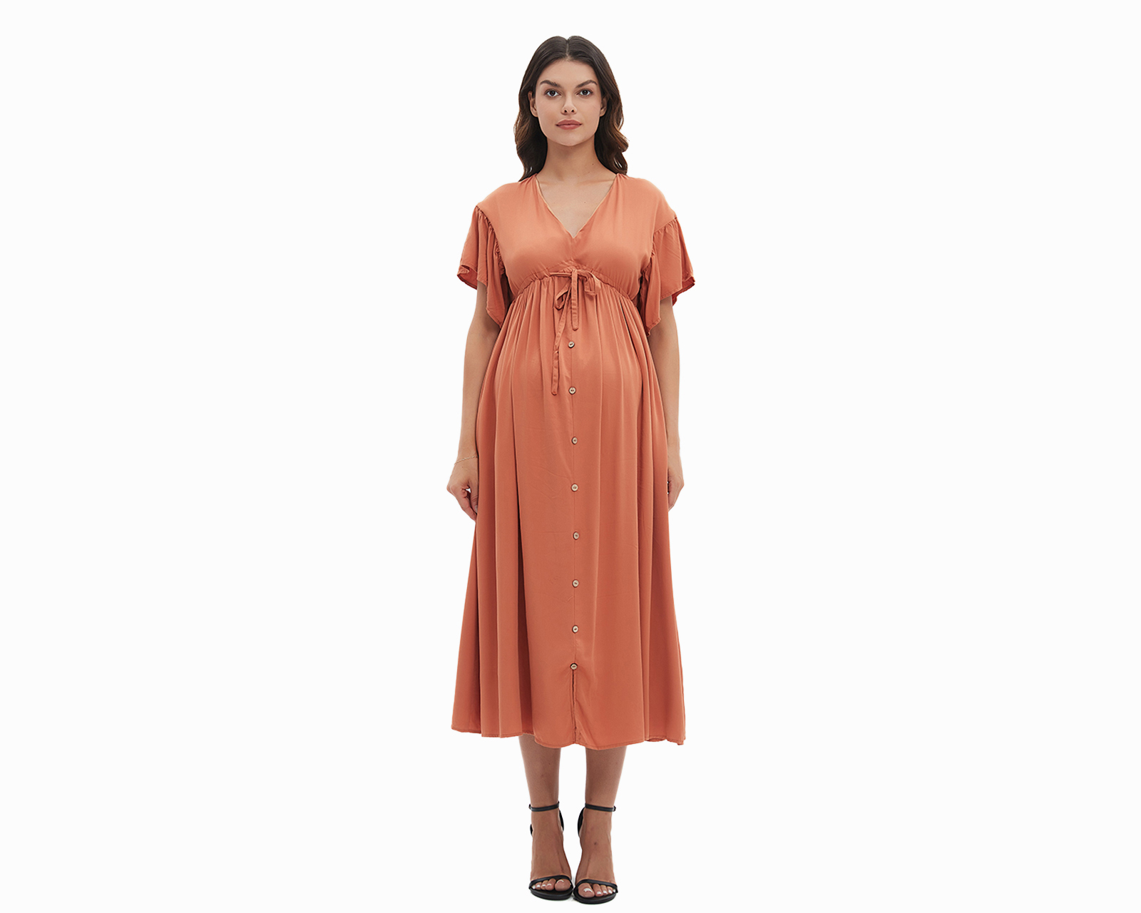Vestido de Maternidad Meirius Manga Corta