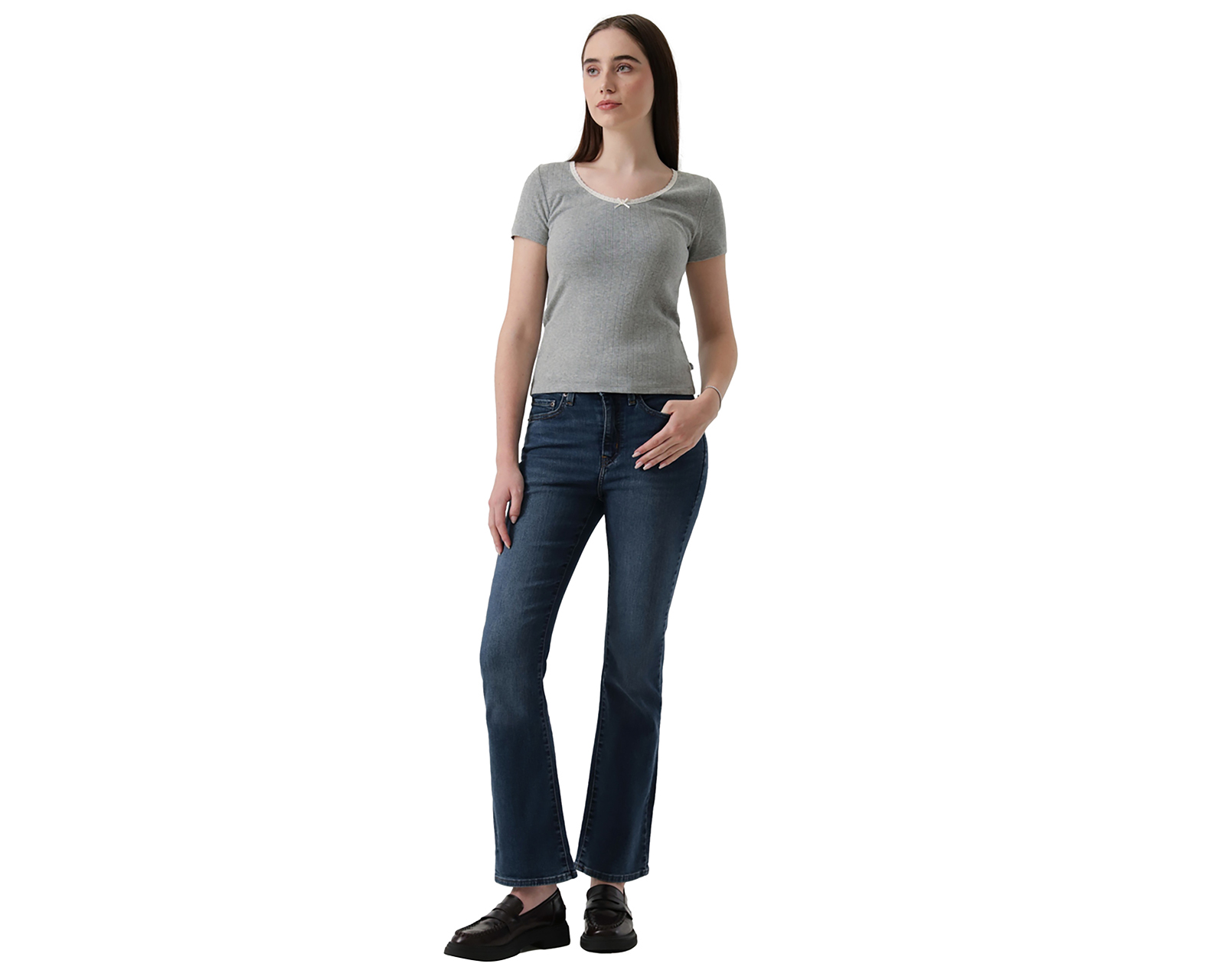 Foto 3 pulgar | Foto 2 | Jeans Levi's 725 High Rise Bootcut para Mujer