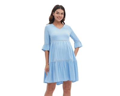 Foto 3 | Foto 3 | Vestido de Maternidad Meirius Manga ¾