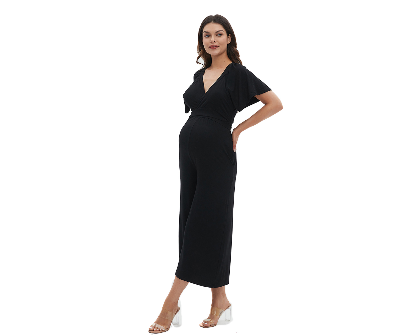 Foto 5 pulgar | Foto 4 | Jumper de Maternidad Meirius Manga Corta