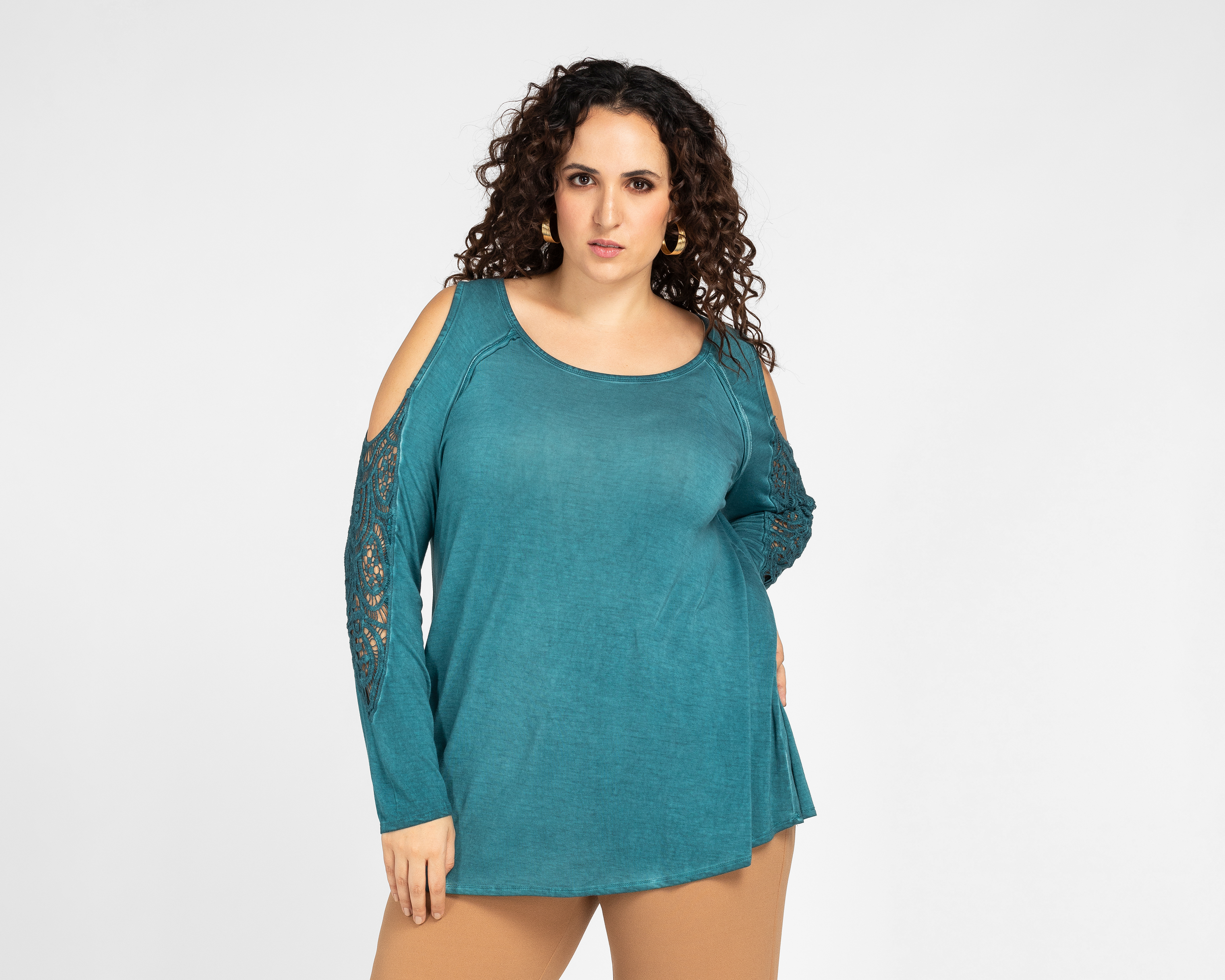 Blusa Lady Sun Aberturas Hombros
