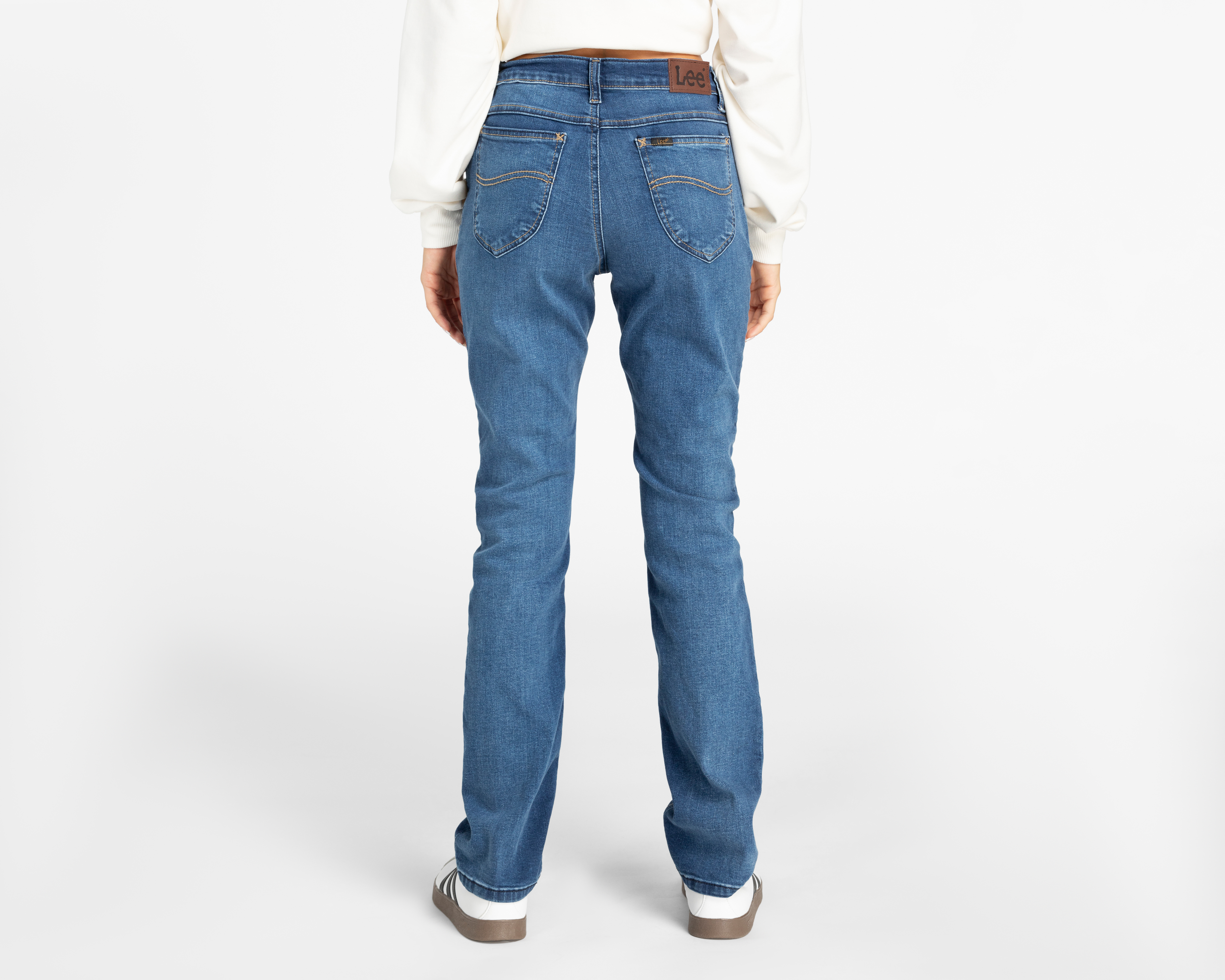 Foto 4 pulgar | Foto 3 | Jeans Slim Lee para Mujer