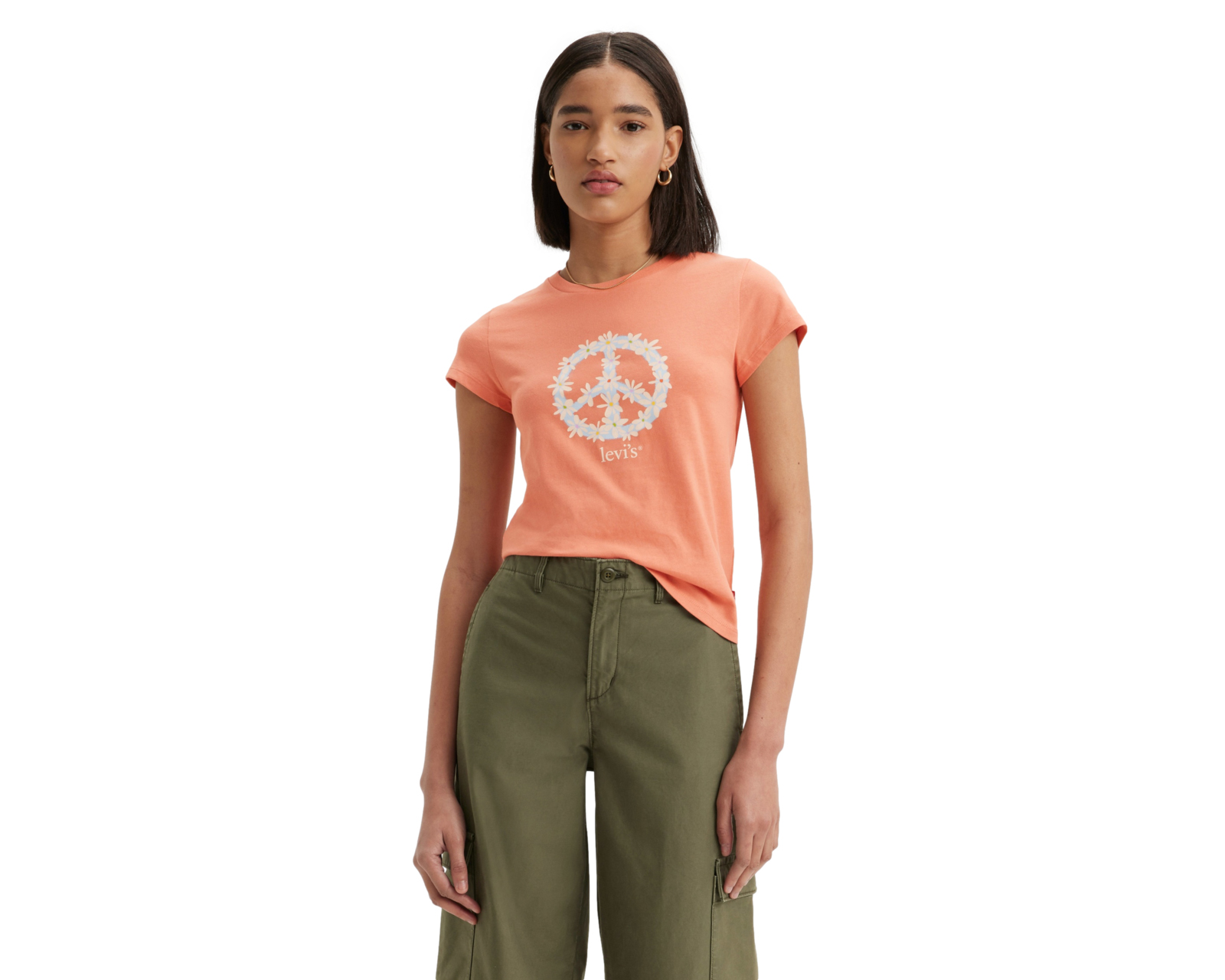 Foto 2 pulgar | Foto 1 | Playera Levi's Manga Corta