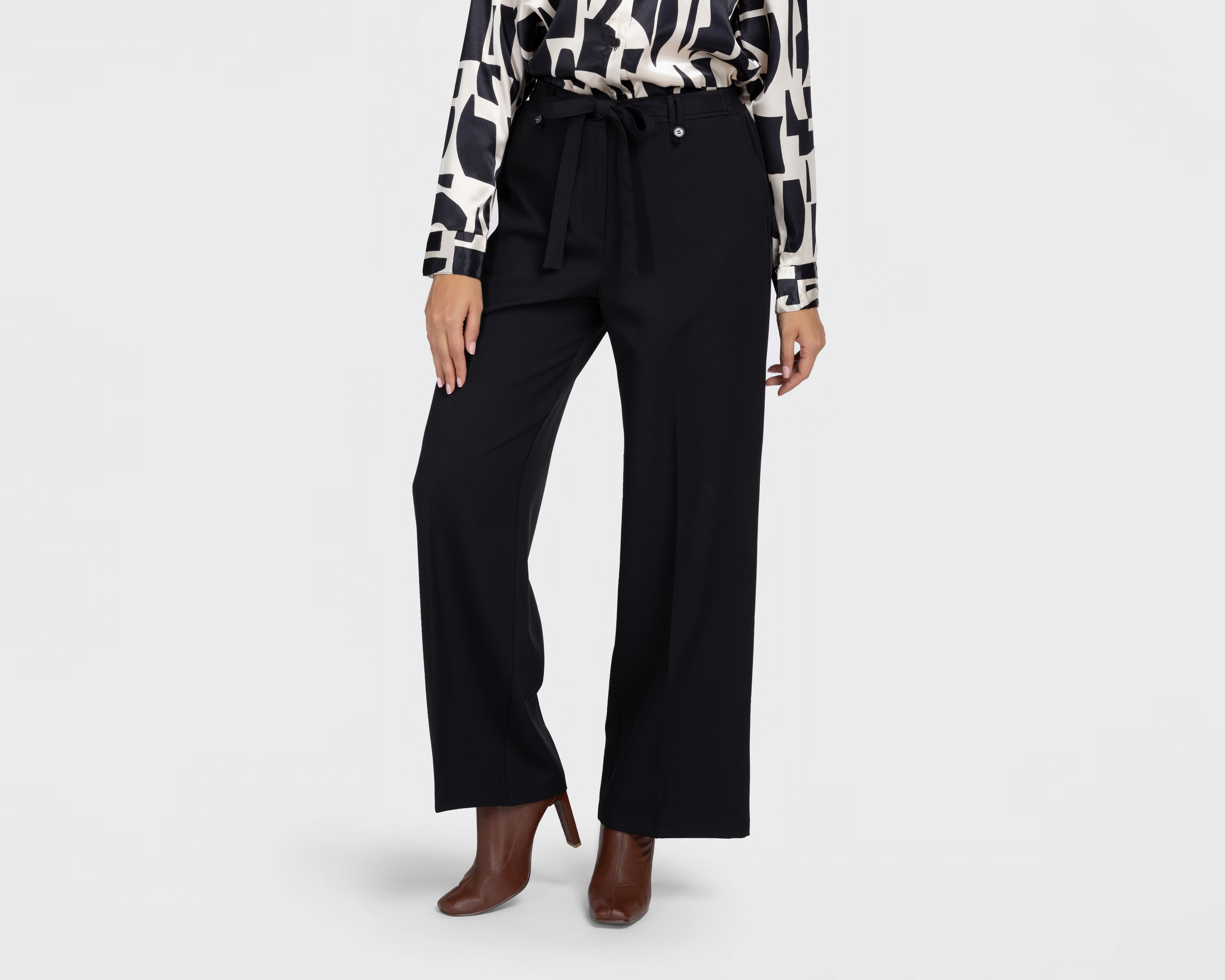 Pantalón de Vestir Sahara Negro para Mujer