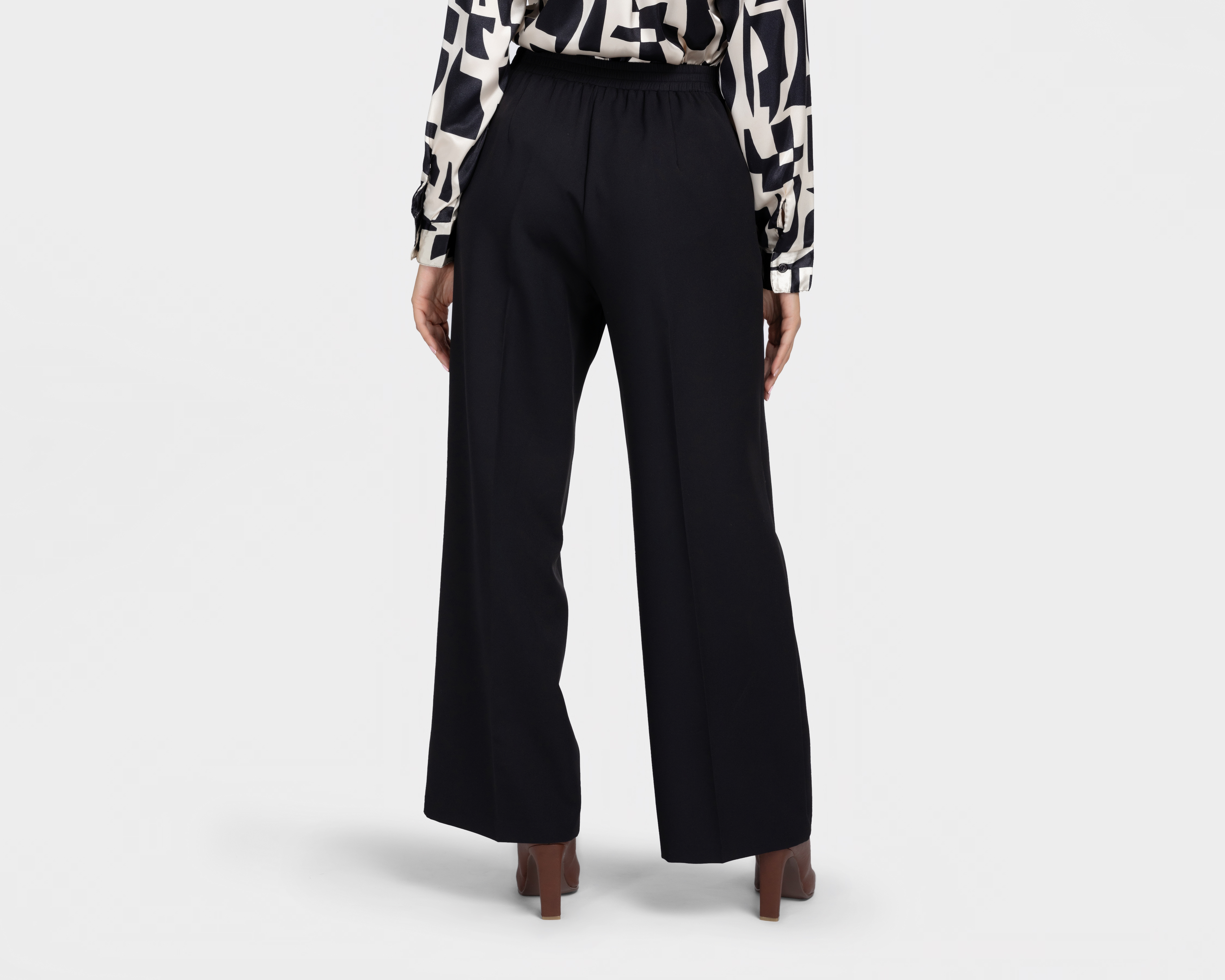 Foto 4 pulgar | Foto 3 | Pantalón de Vestir Sahara Negro para Mujer