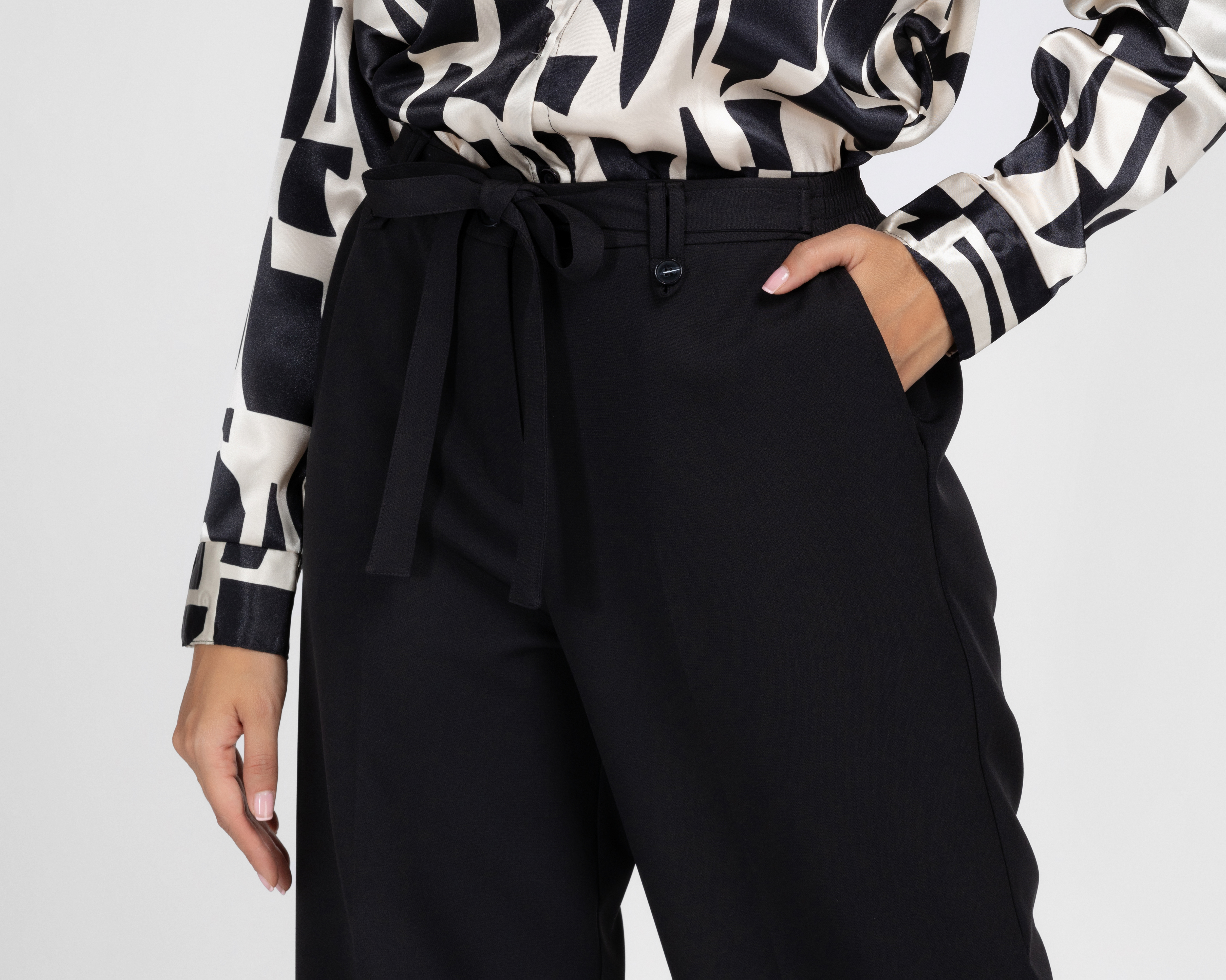 Foto 5 pulgar | Foto 4 | Pantalón de Vestir Sahara Negro para Mujer