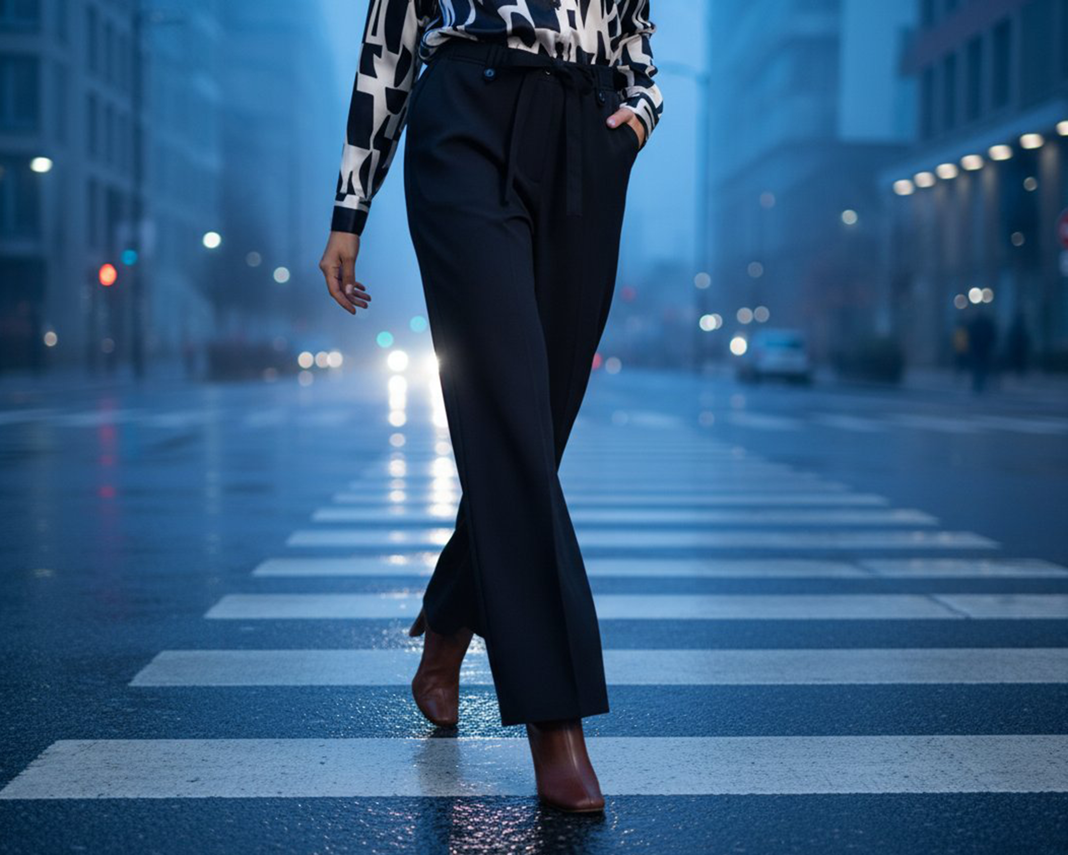 Foto 5 | Foto 5 | Pantalón de Vestir Sahara Negro para Mujer