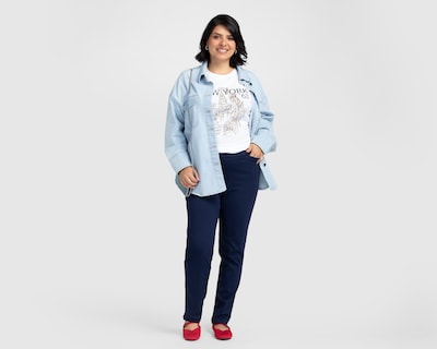 Foto 2 | Foto 2 | Pantalón de Vestir Sahara Tiro Alto para Mujer