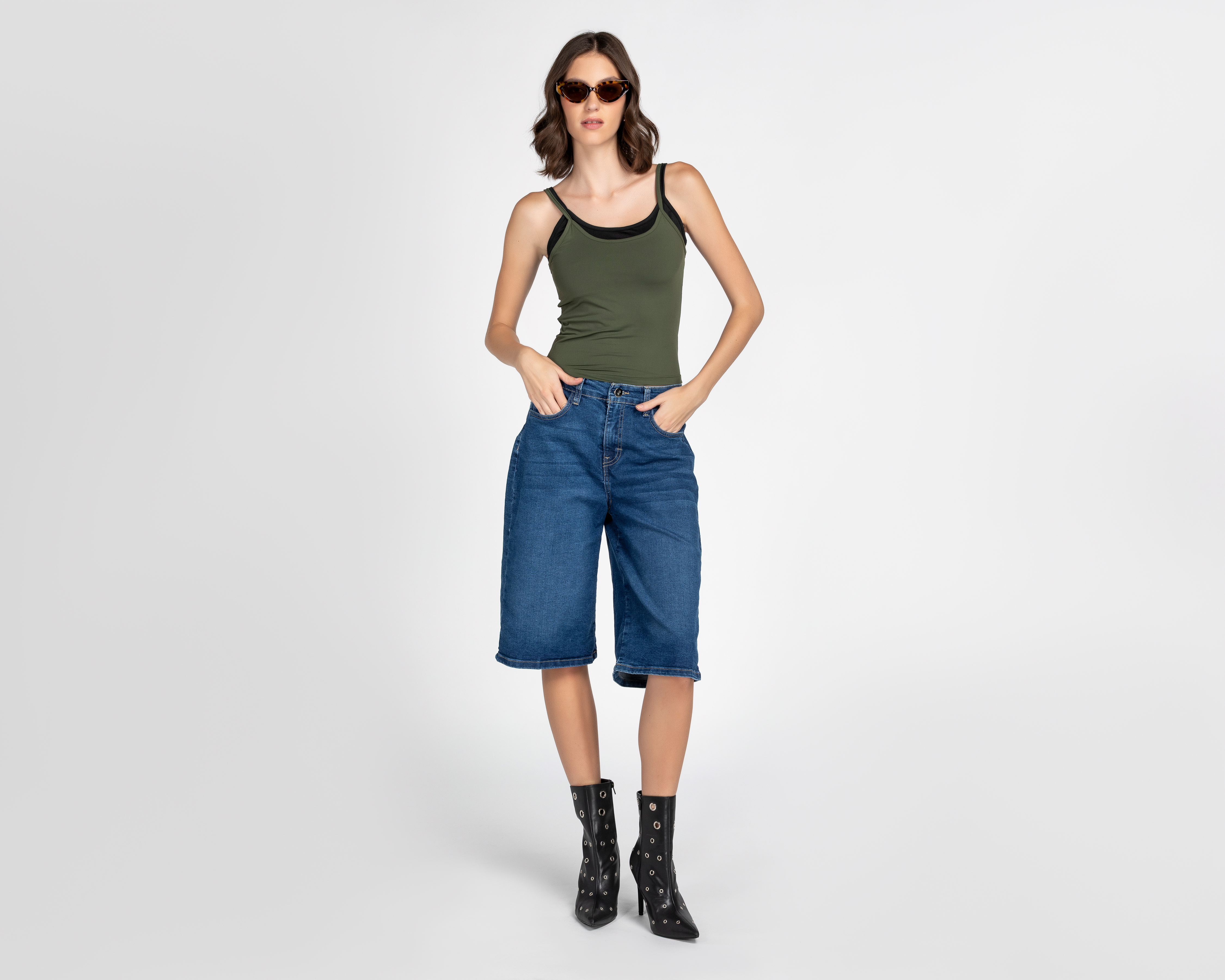 Foto 3 pulgar | Foto 2 | Blusa Refill sin Manga para Mujer