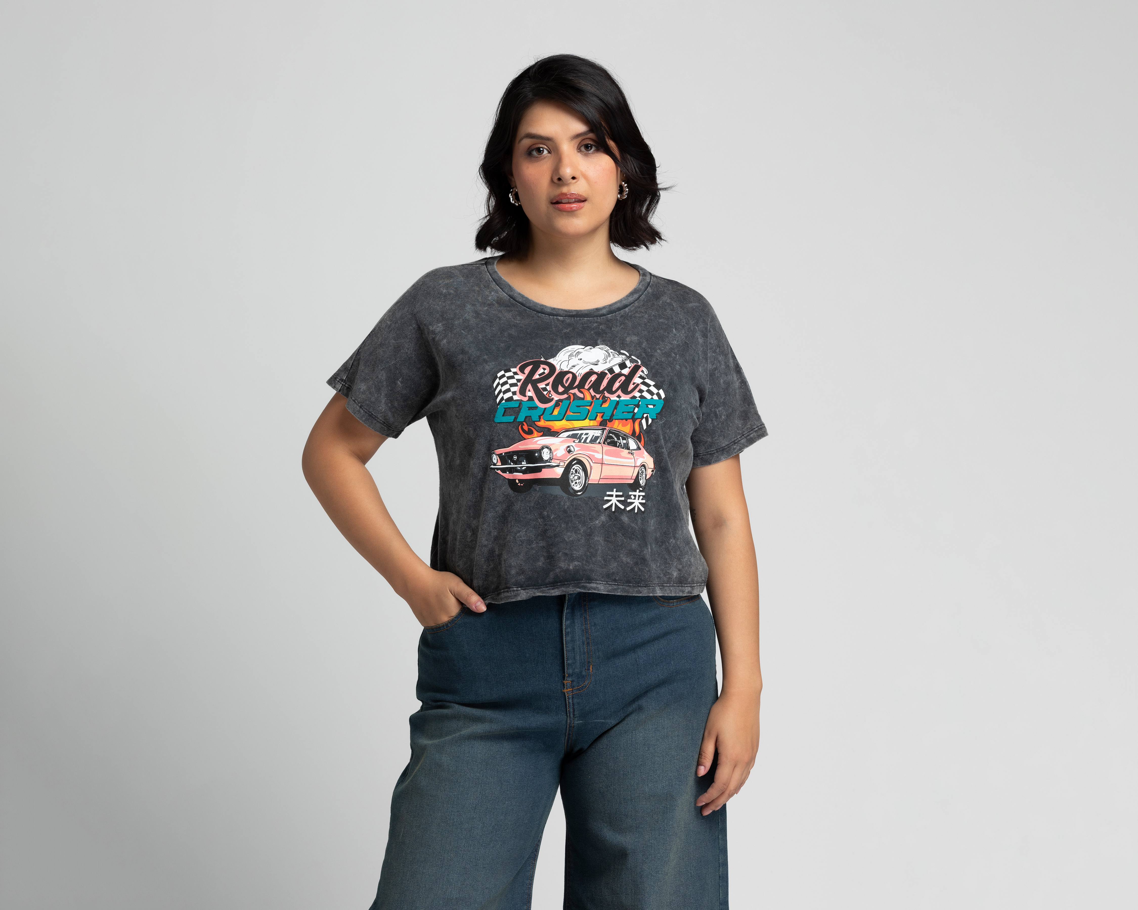 Foto 2 | Foto 2 | Playera Thinner Manga Corta para Mujer