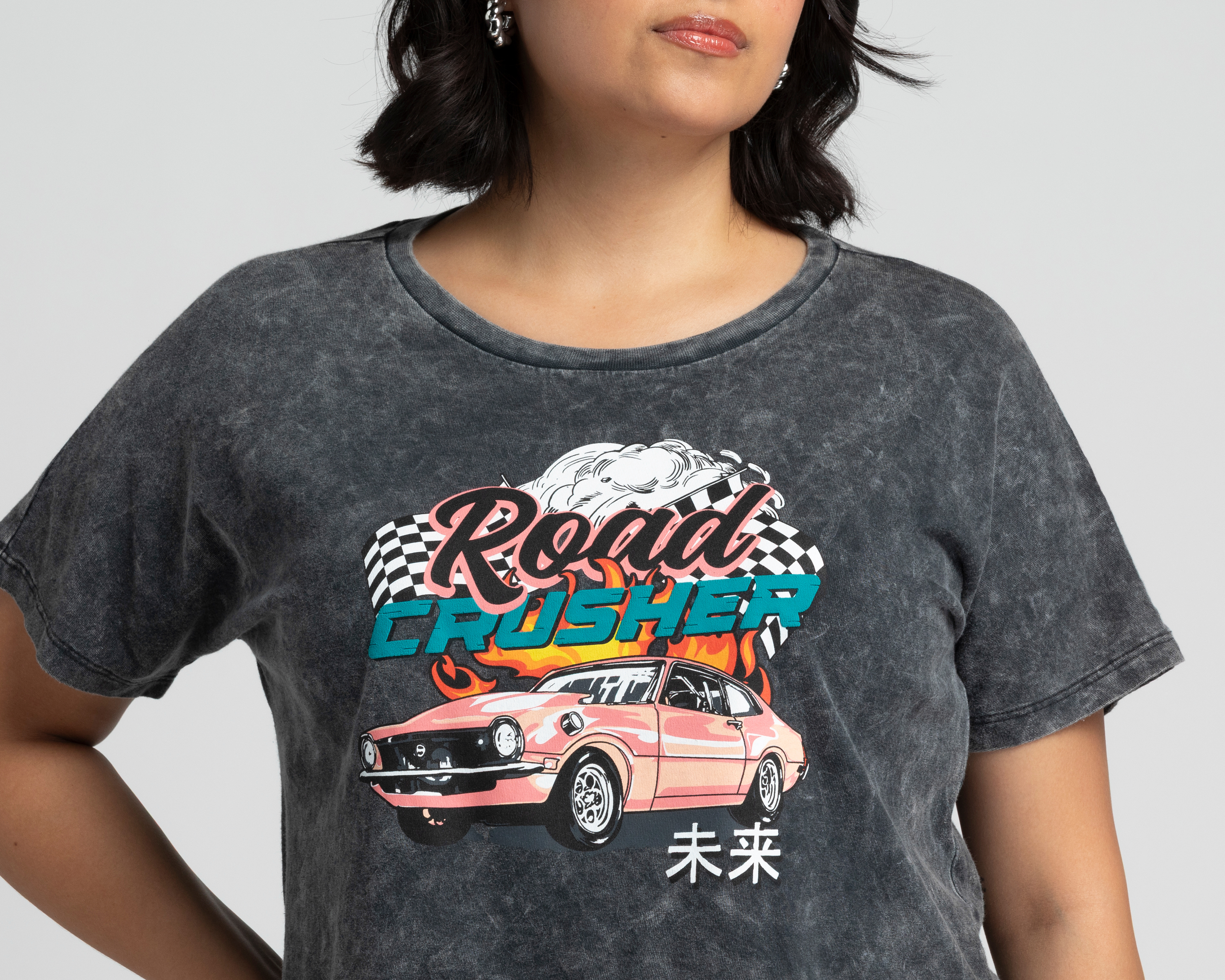 Foto 4 | Foto 4 | Playera Thinner Manga Corta para Mujer