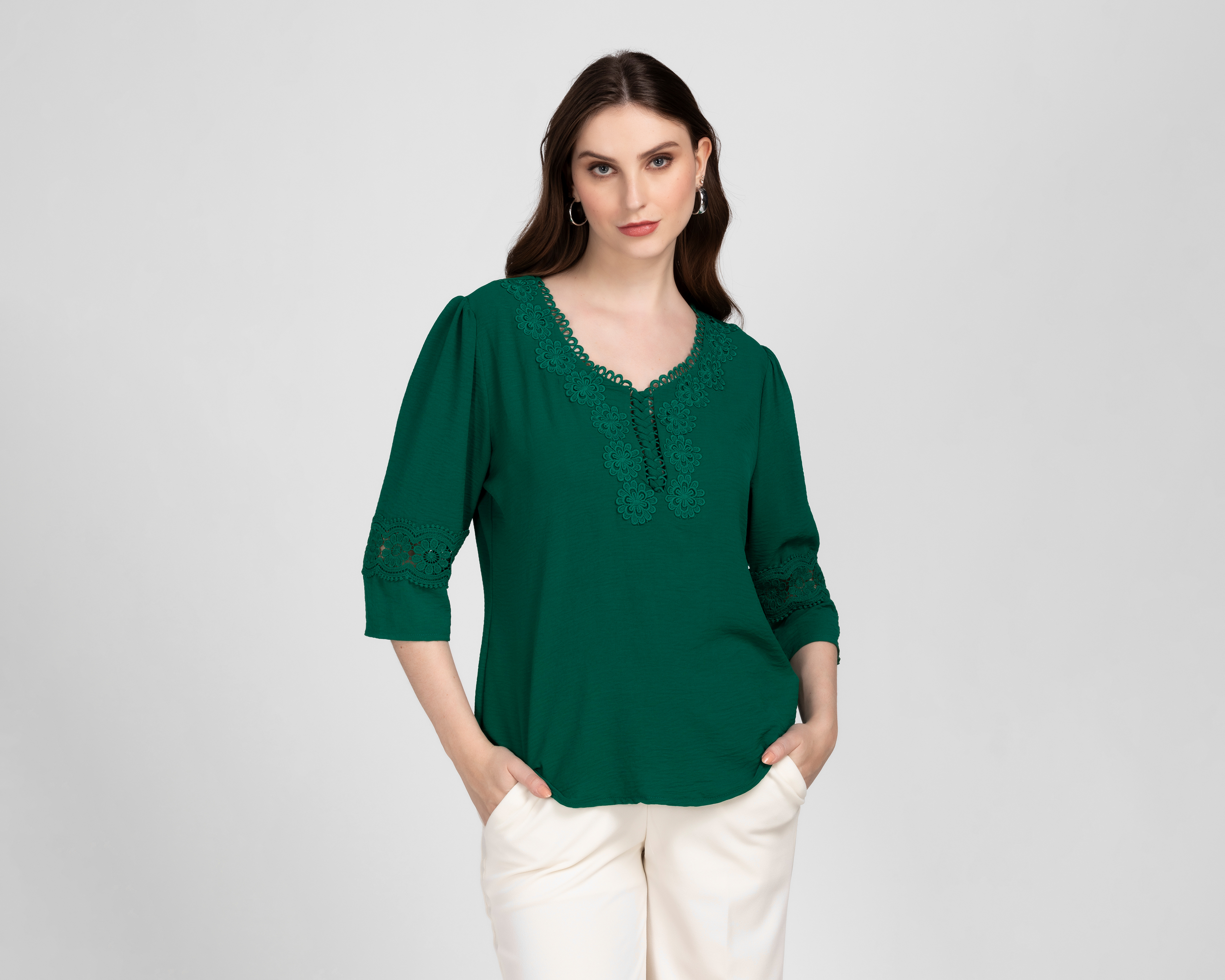 Foto 1 | Foto 1 | Blusa Lady Sun Verde para Mujer