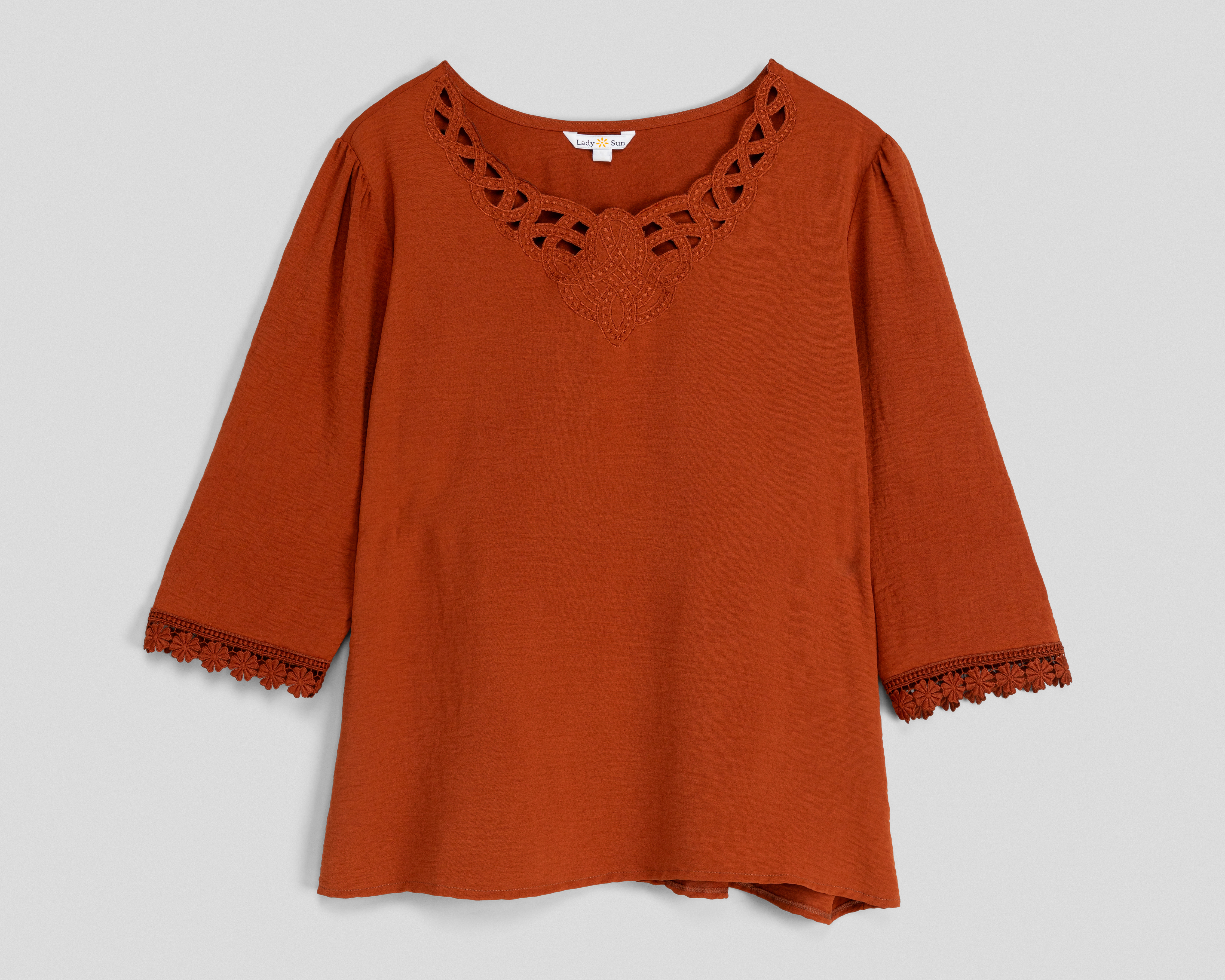 Foto 4 pulgar | Foto 3 | Blusa Lady Sun Chedrón para Mujer