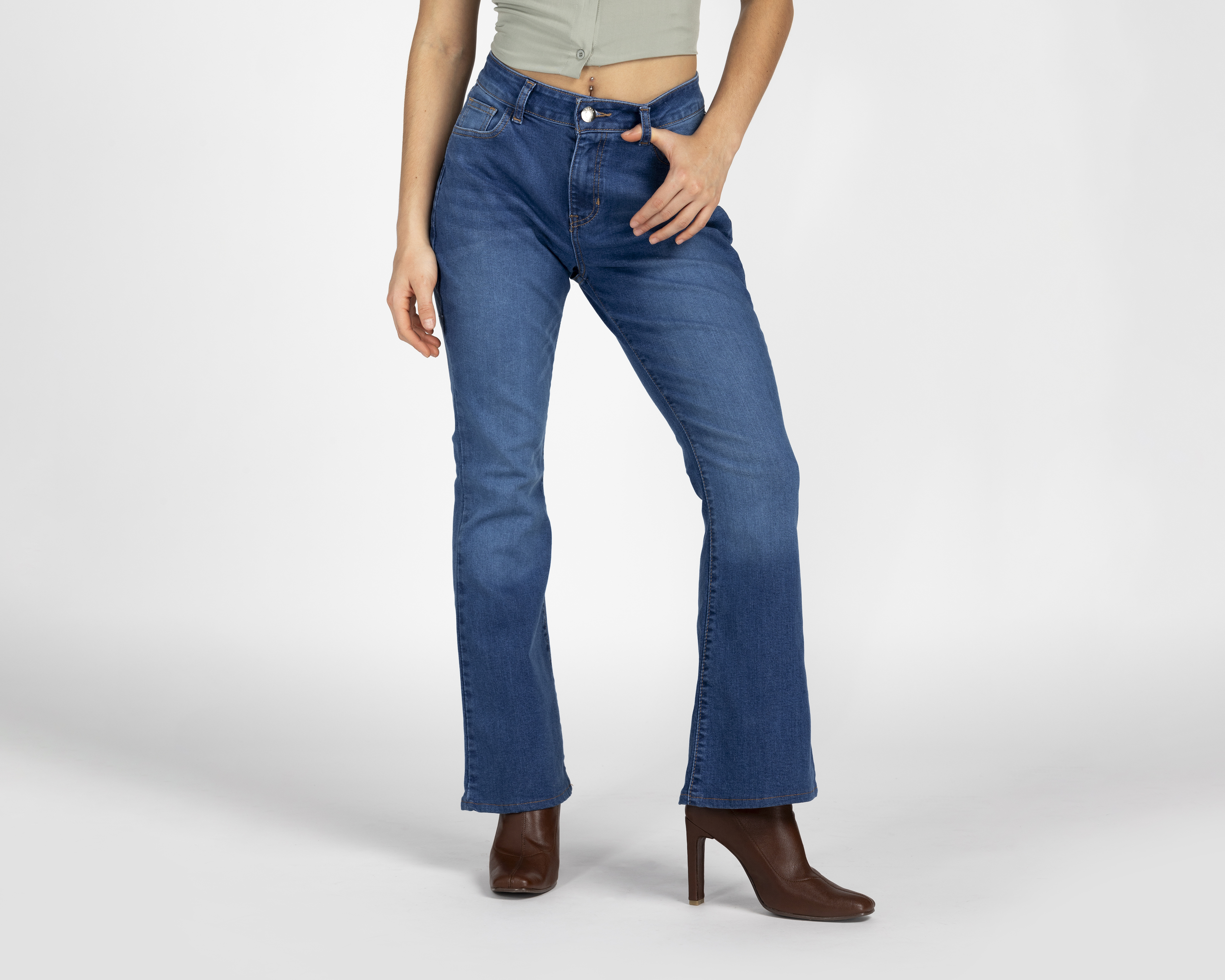 Jeans Flare Refill para Mujer