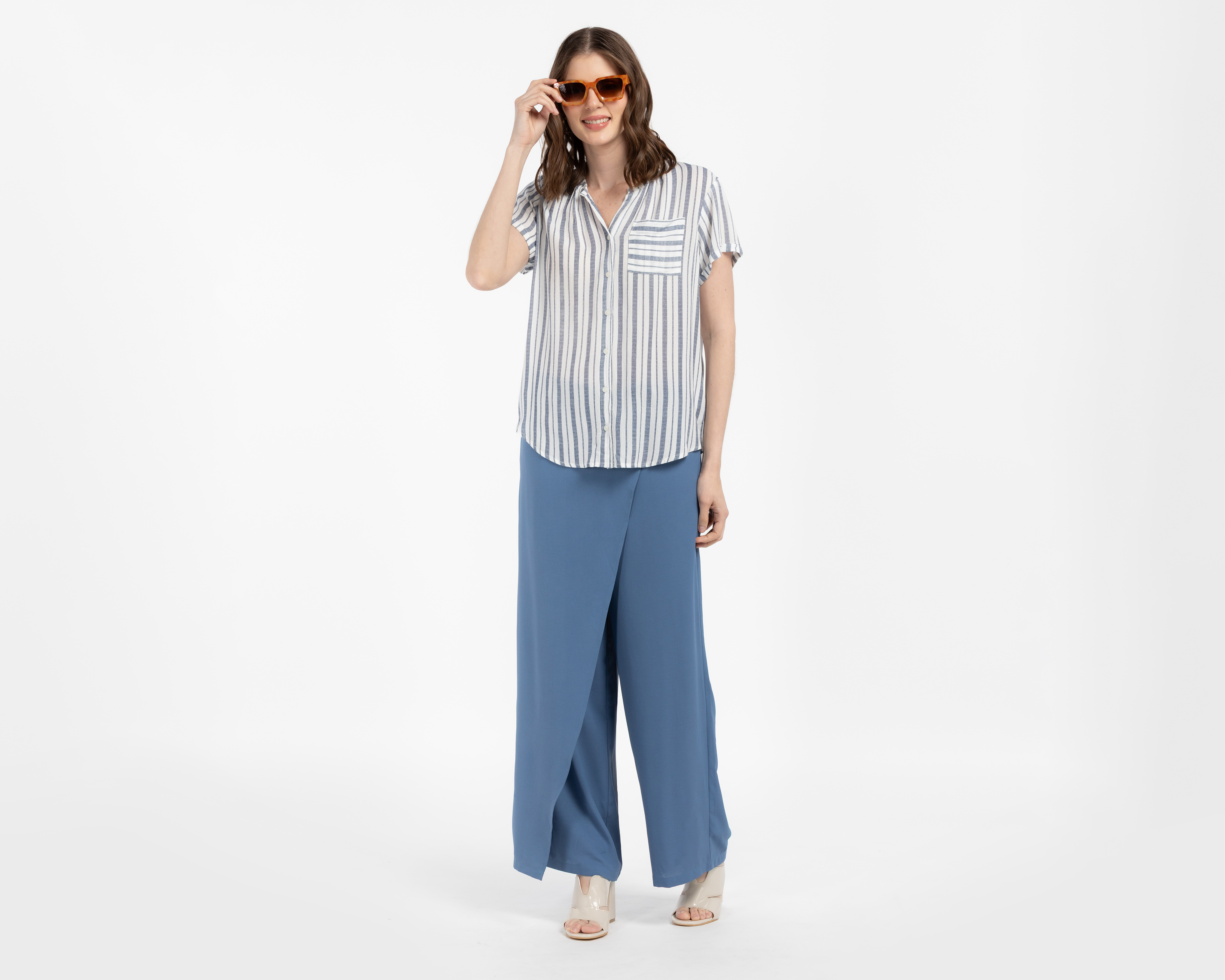 Foto 2 | Foto 2 | Blusa Manga Corta Sahara para Mujer