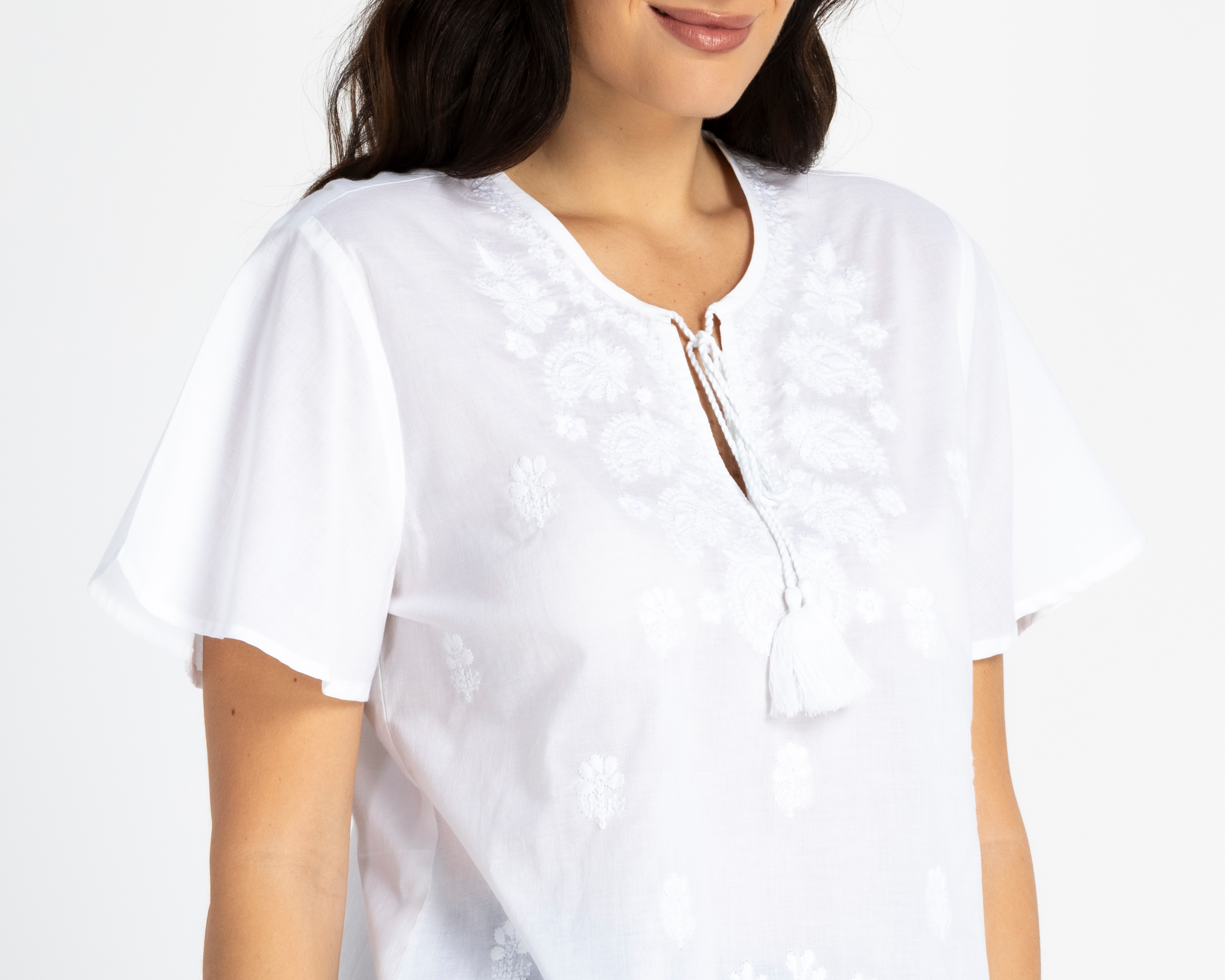 Foto 5 pulgar | Foto 4 | Blusa con Bordados Lady Sun para Mujer