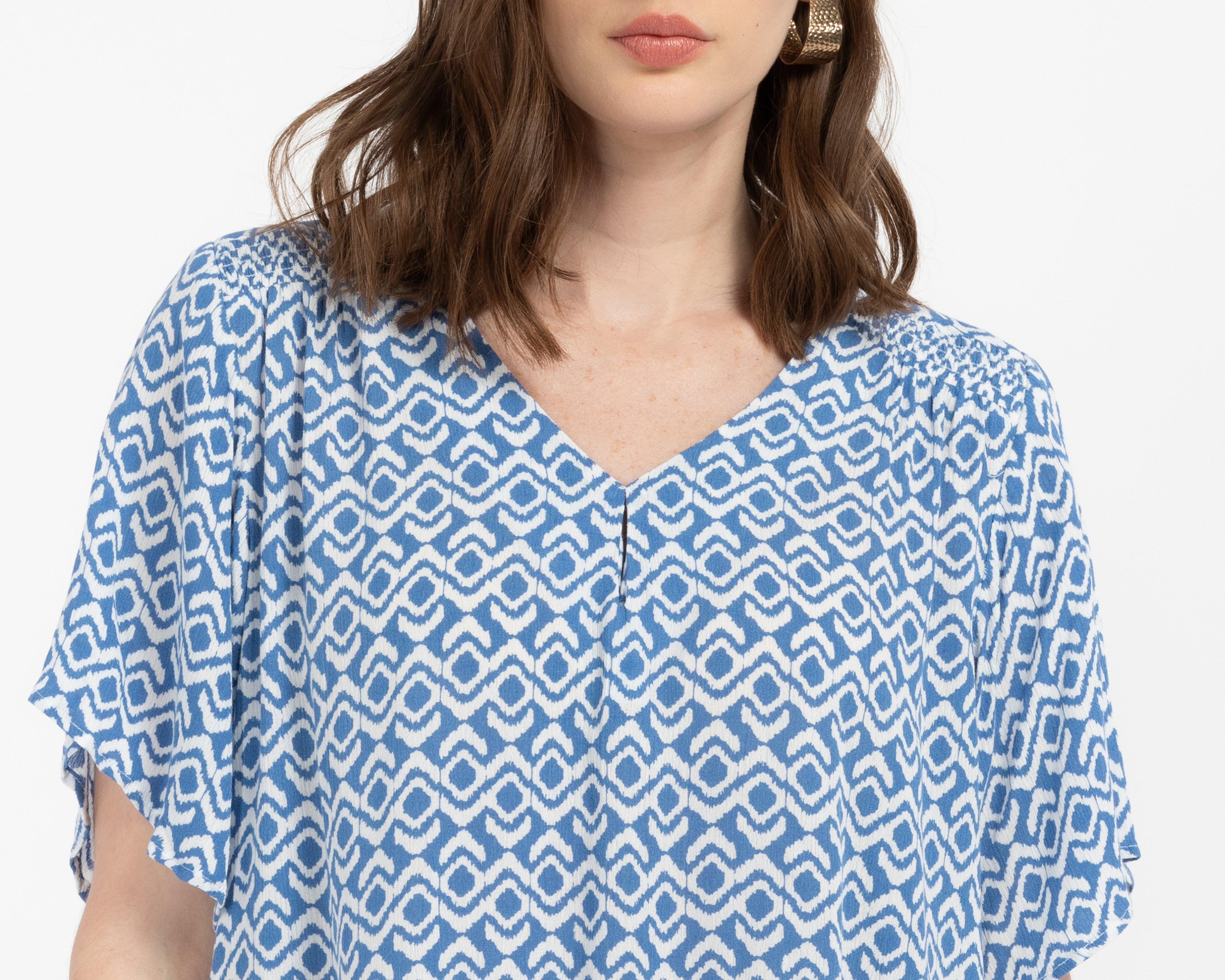 Foto 4 | Foto 4 | Blusa Manga Corta Sahara para Mujer