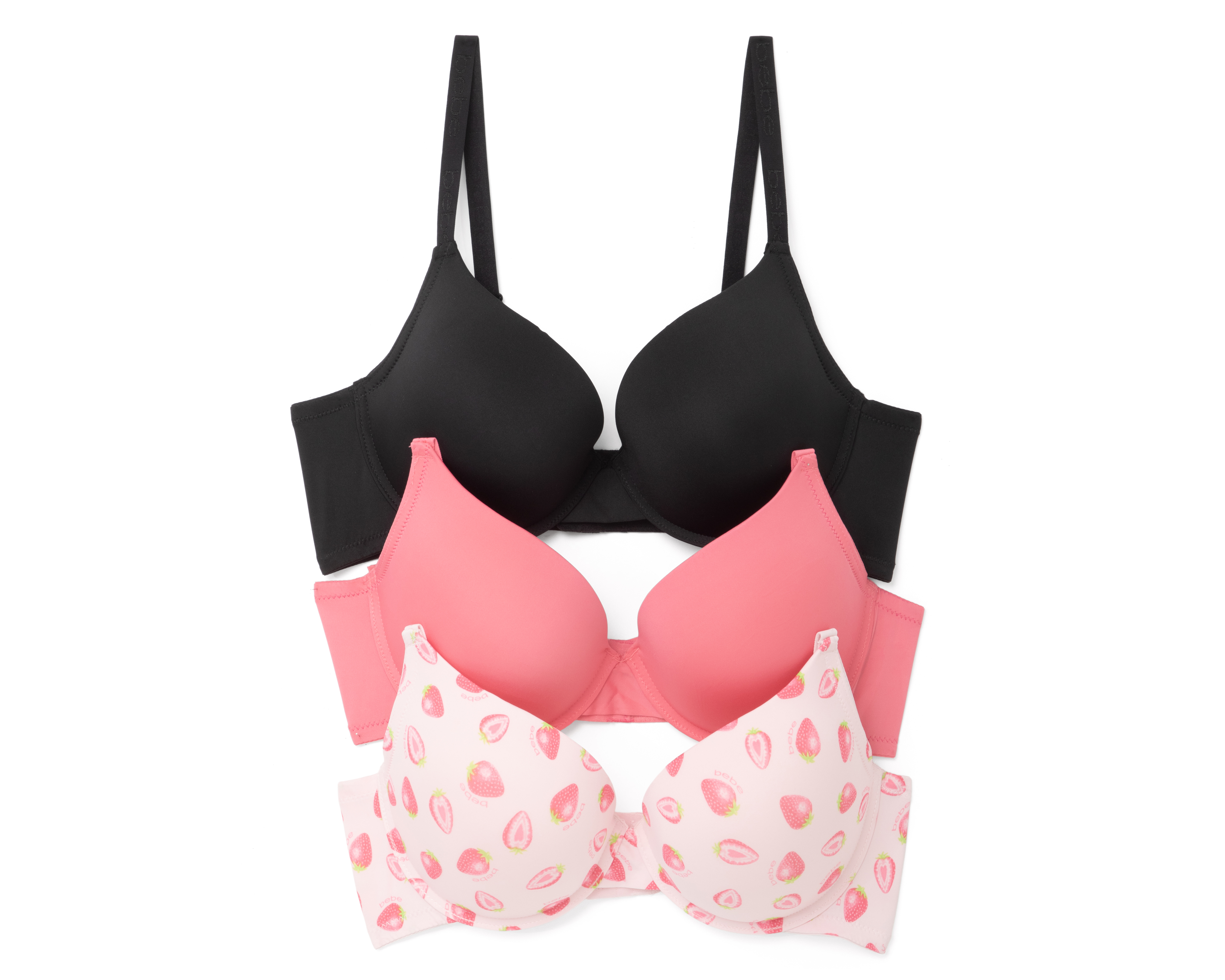 Foto 1 | Foto 1 | Brasier Copa Completa Talla Extra Bebe para Mujer 3 Piezas