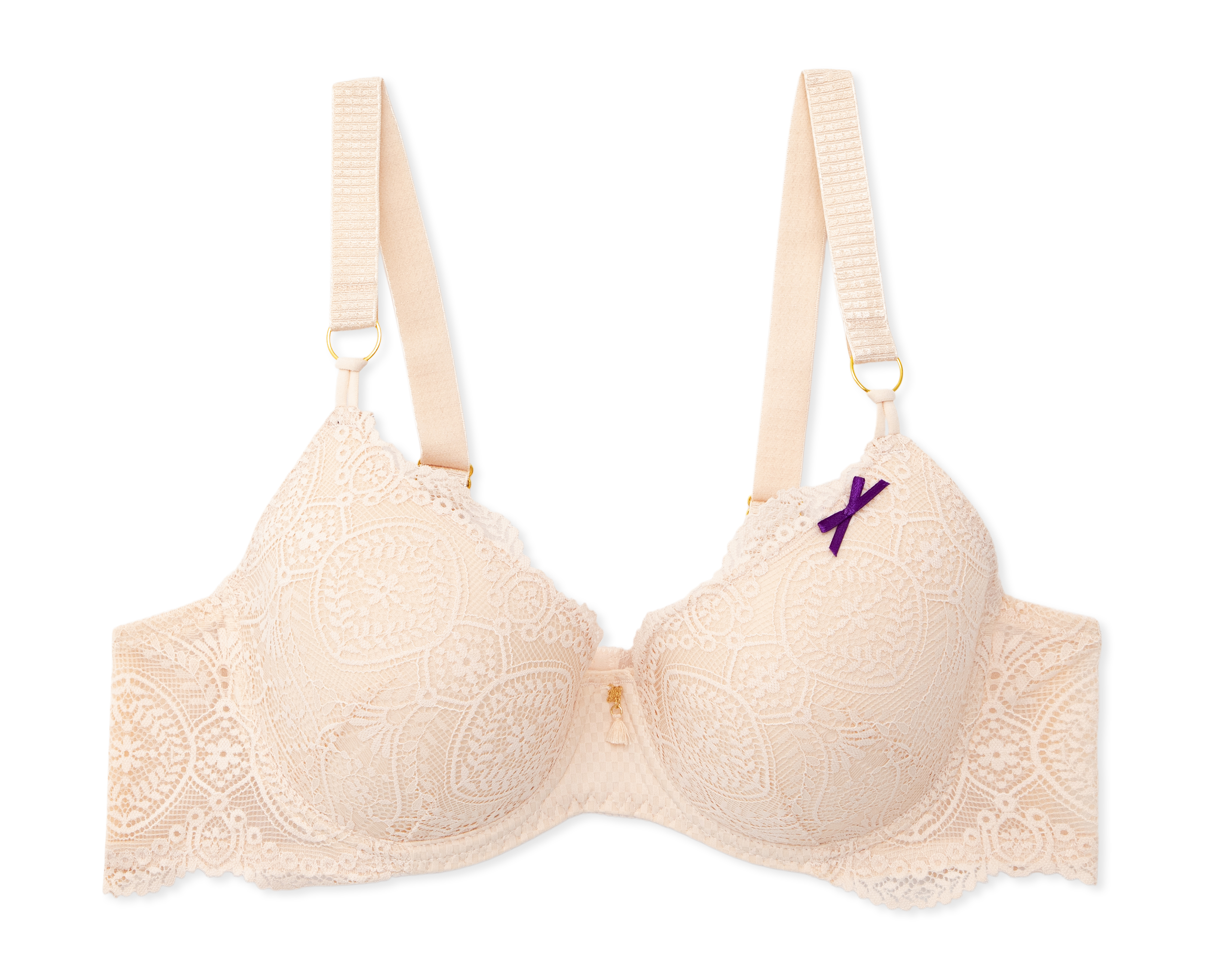 Foto 2 | Foto 2 | Brasier Copa Completa con Encaje Eva tu Estilo Íntimo 2 Pack