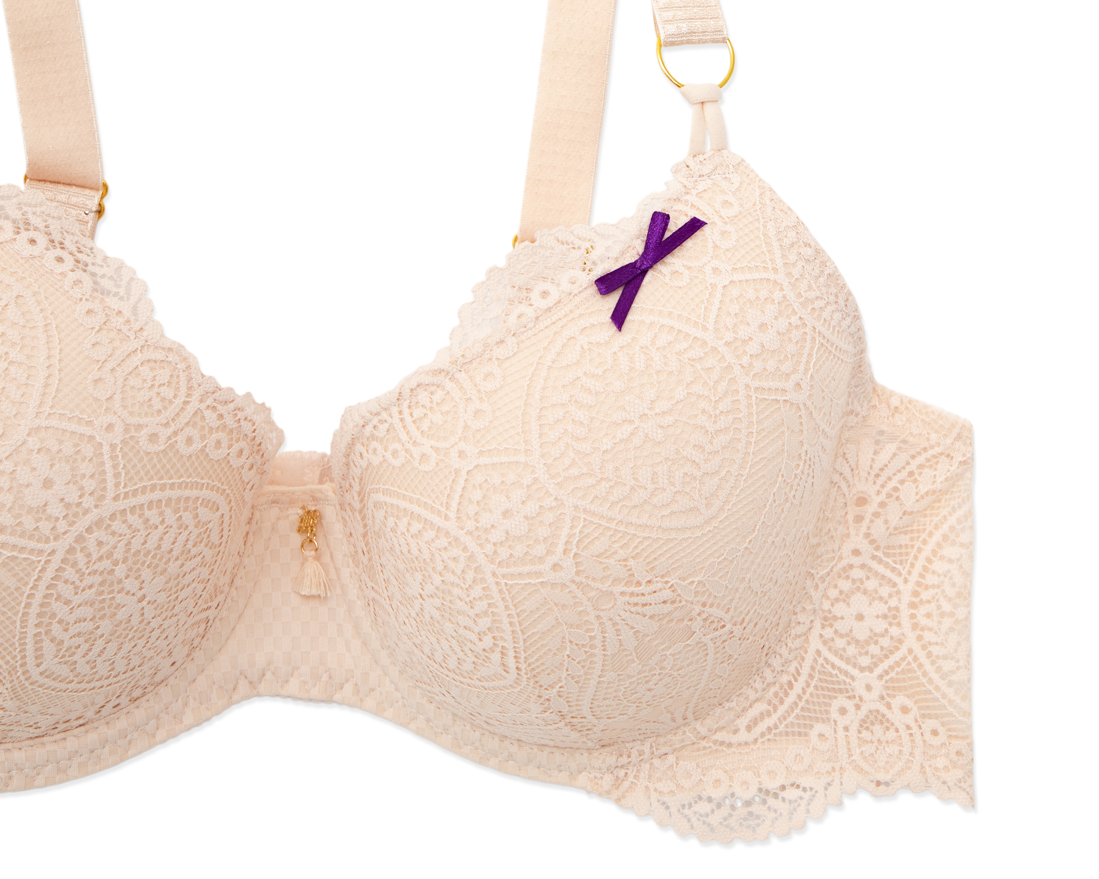 Foto 4 | Foto 4 | Brasier Copa Completa con Encaje Eva tu Estilo Íntimo 2 Pack