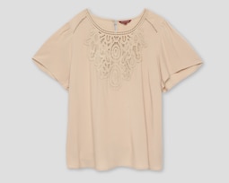 Blusa Beige Sahara para Mujer