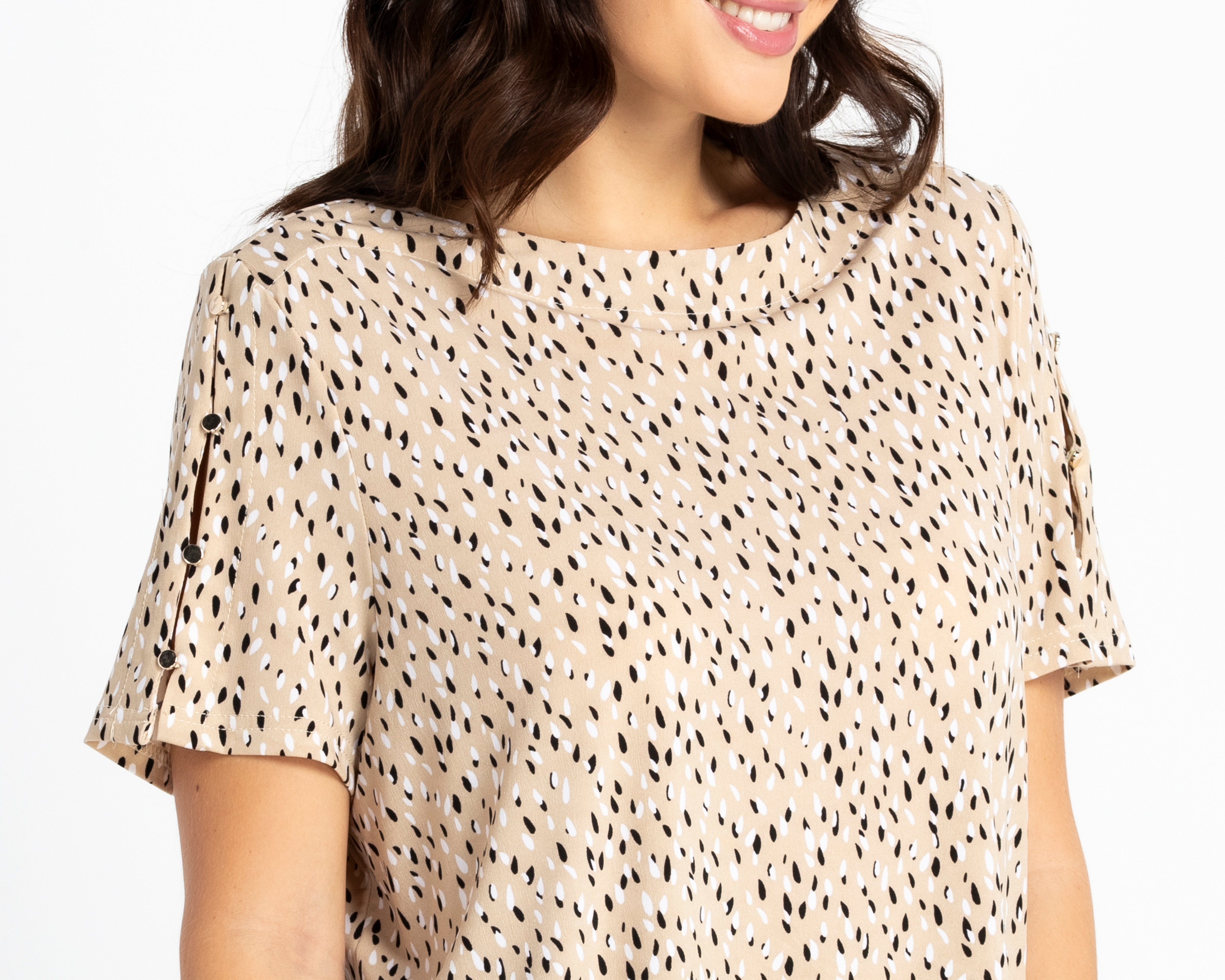 Foto 4 | Foto 4 | Blusa Manga Corta Sahara para Mujer