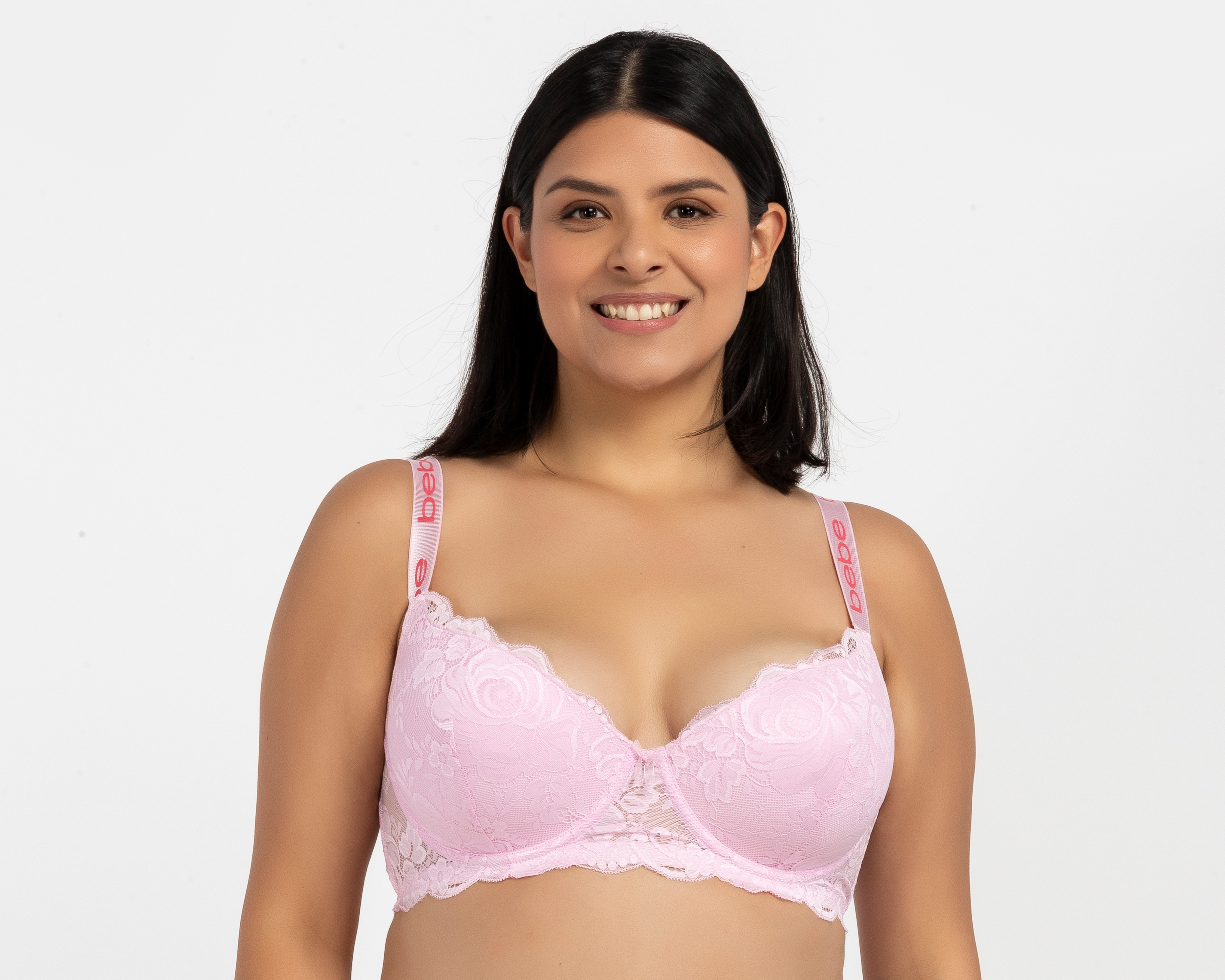 Foto 3 pulgar | Foto 2 | Brasier Copa Completa con Encaje Bebe 2 Piezas