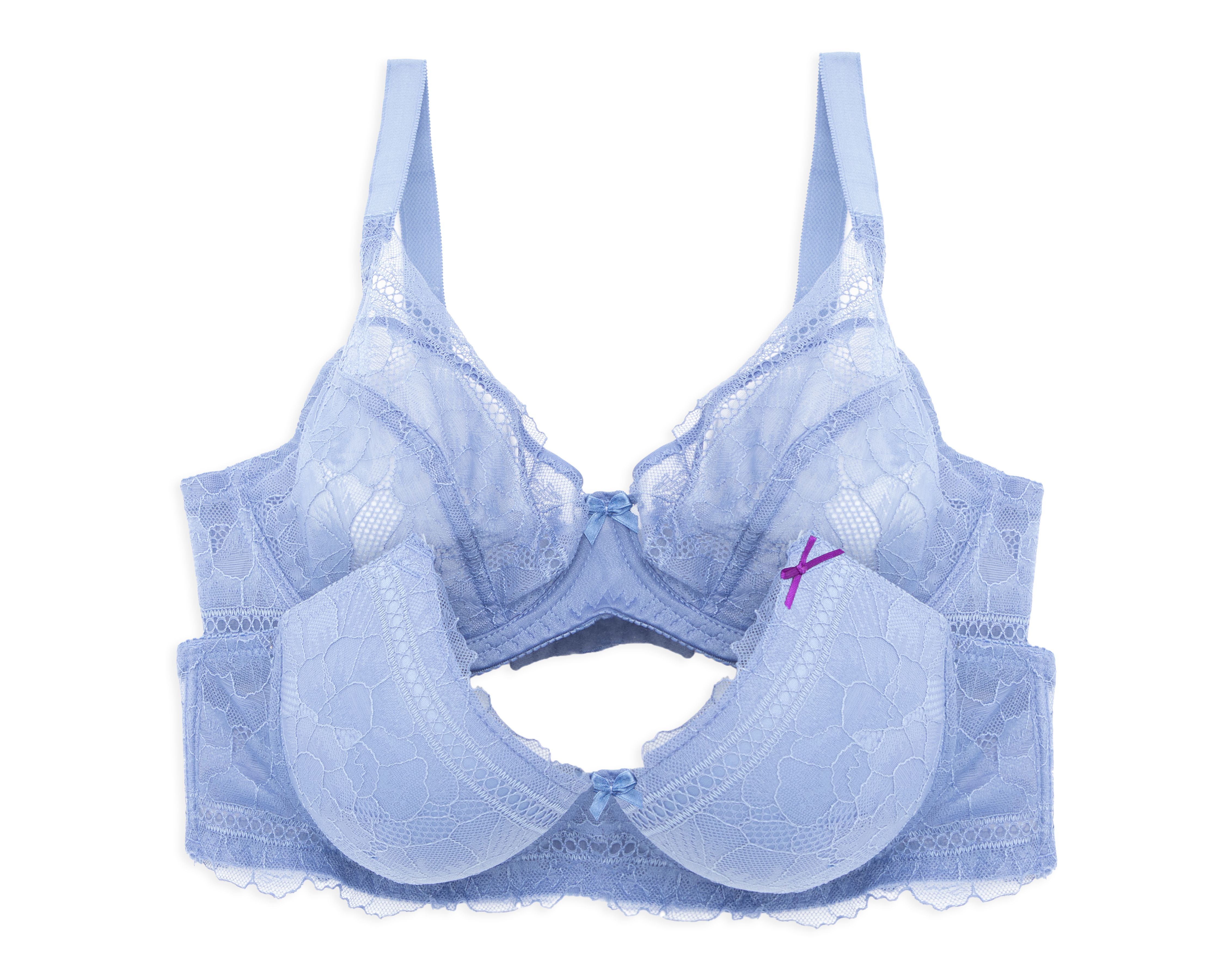 Brasier Copa Completa con Encaje Eva tu Estilo Íntimo 2 Pack