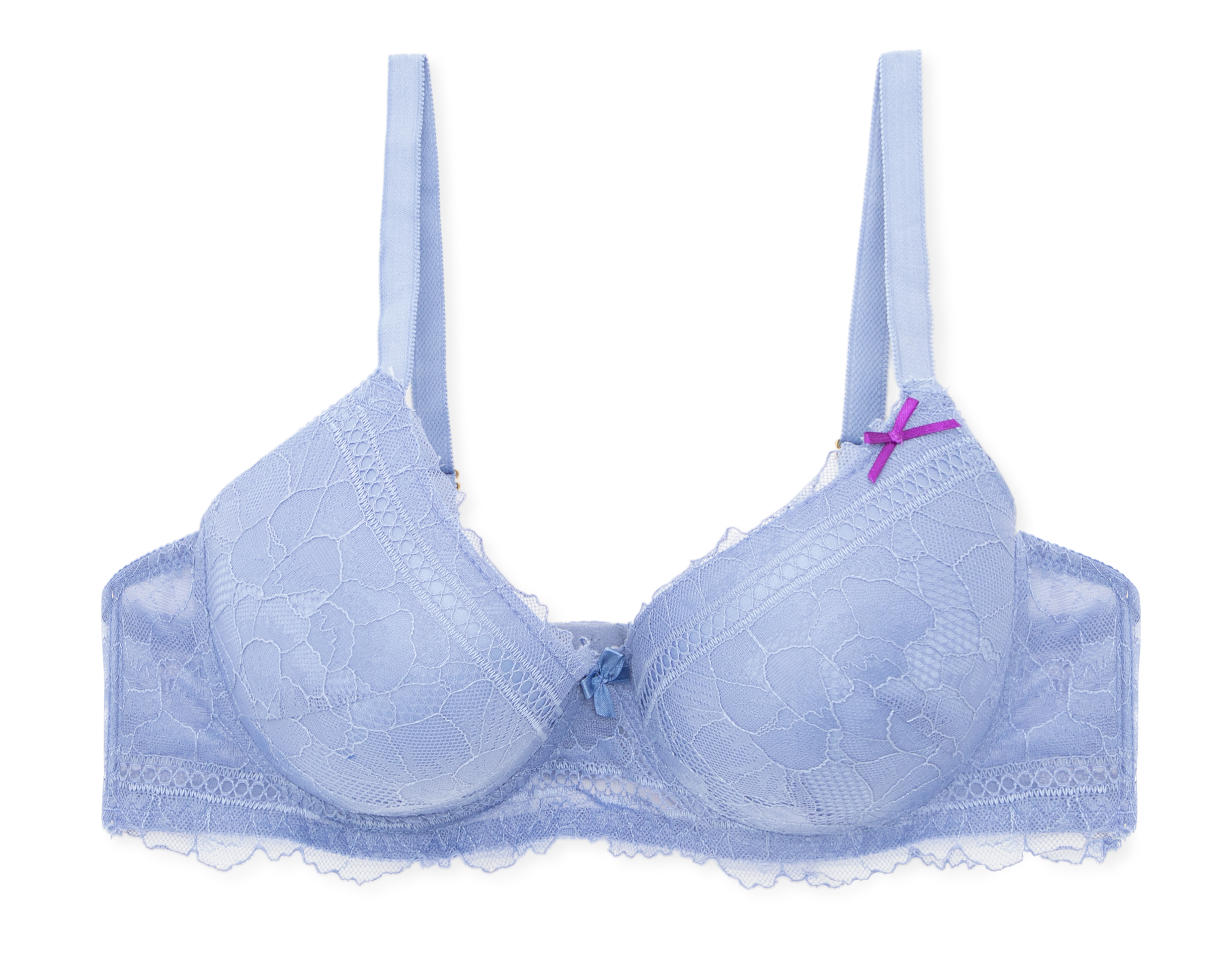 Foto 2 | Foto 2 | Brasier Copa Completa con Encaje Eva tu Estilo Íntimo 2 Pack