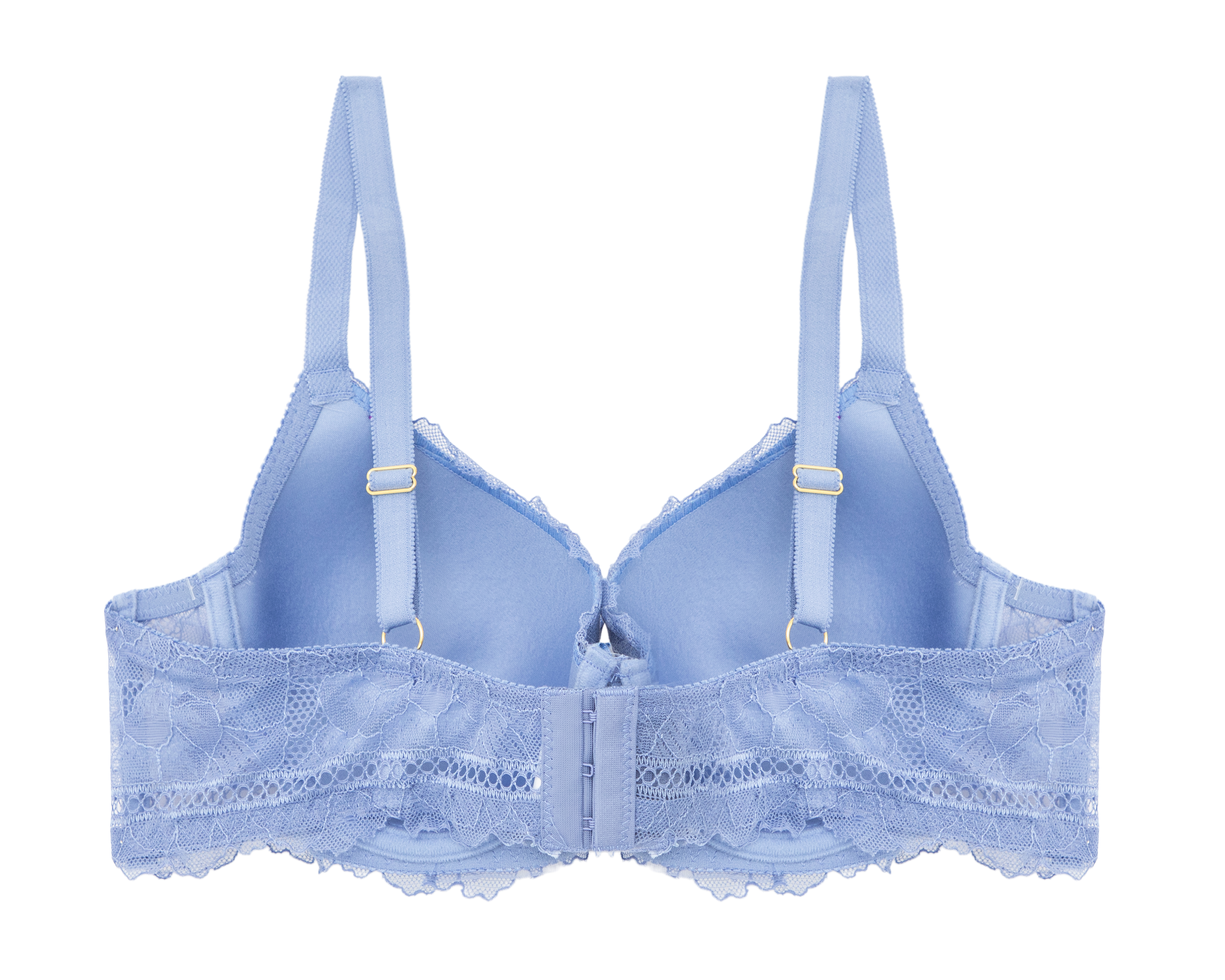Foto 4 pulgar | Foto 3 | Brasier Copa Completa con Encaje Eva tu Estilo Íntimo 2 Pack