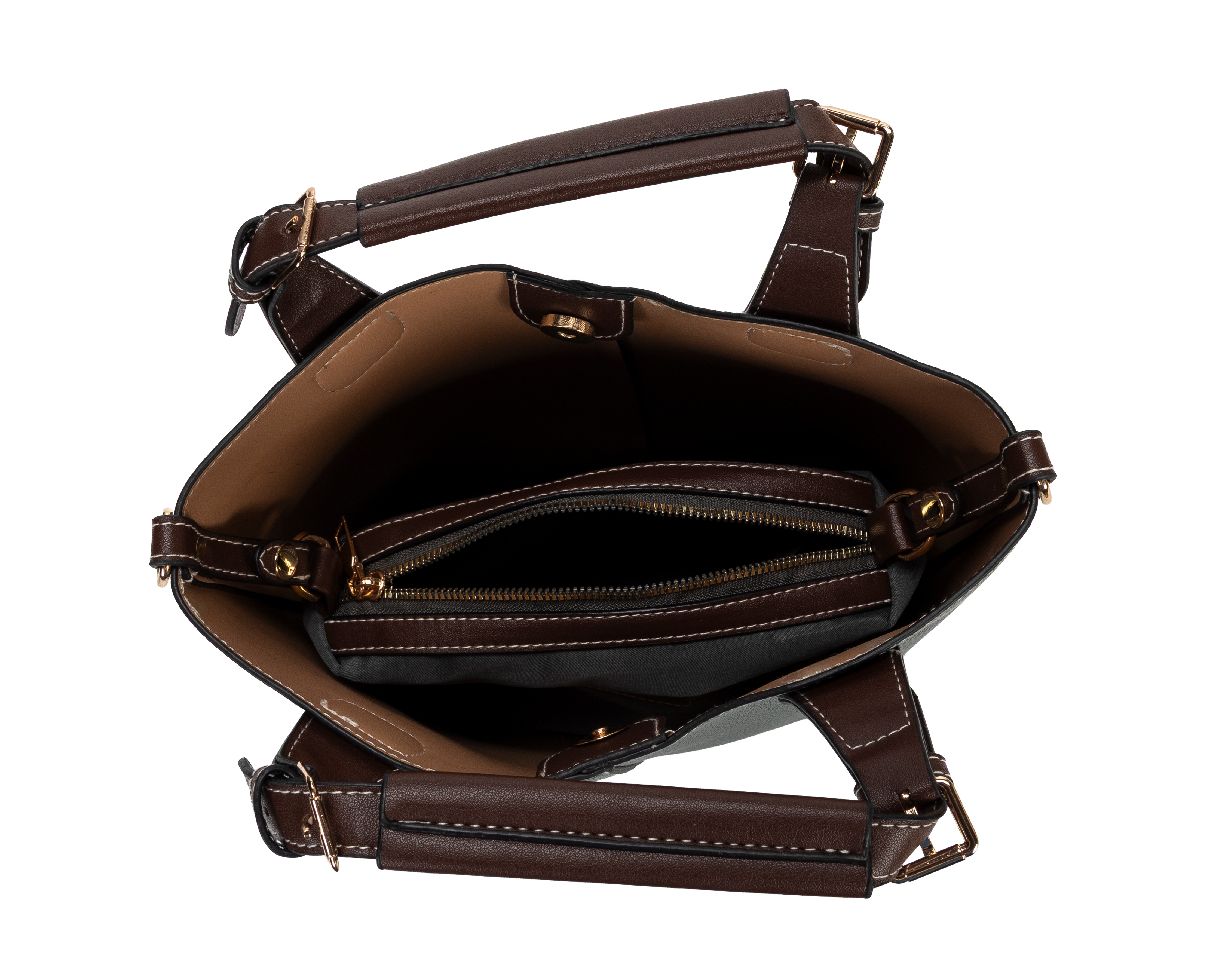 Foto 4 | Foto 4 | Bolsa de Mano Sahara con Cosmetiquera