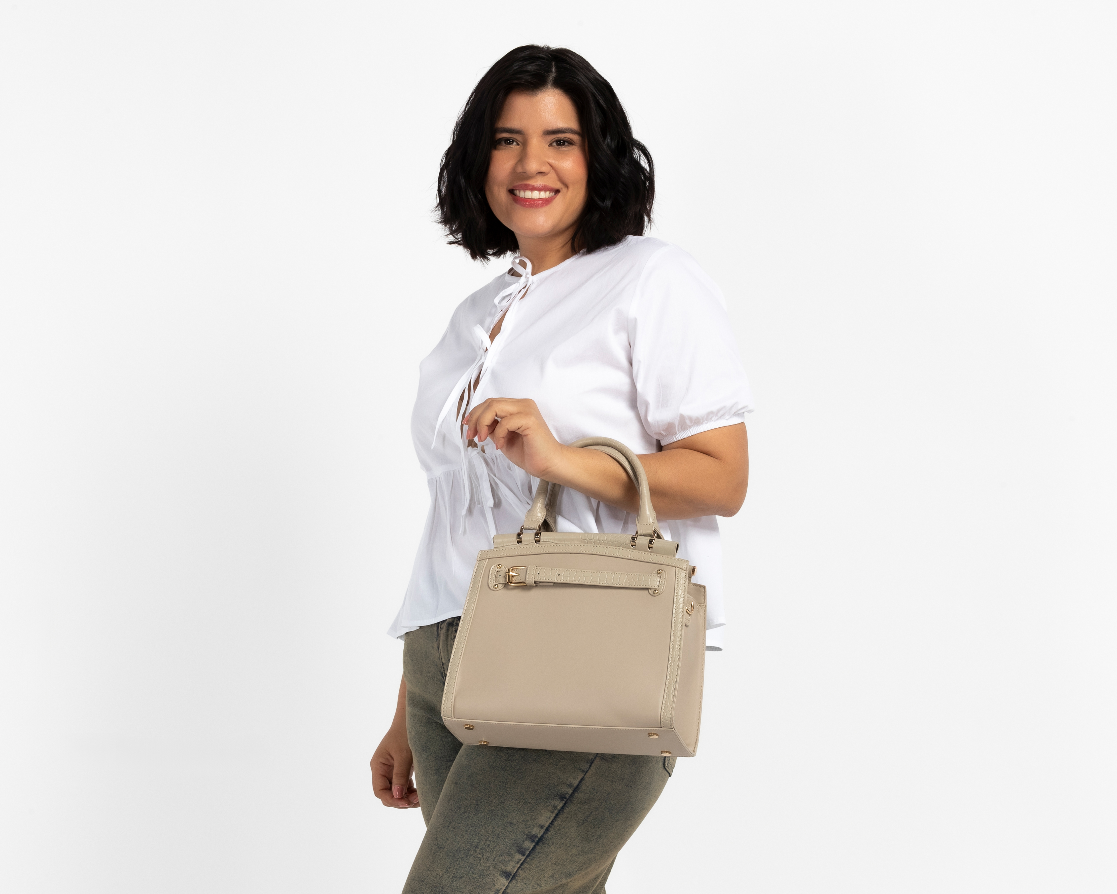 Foto 6 | Foto 6 | Bolsa de Mano Sahara Beige