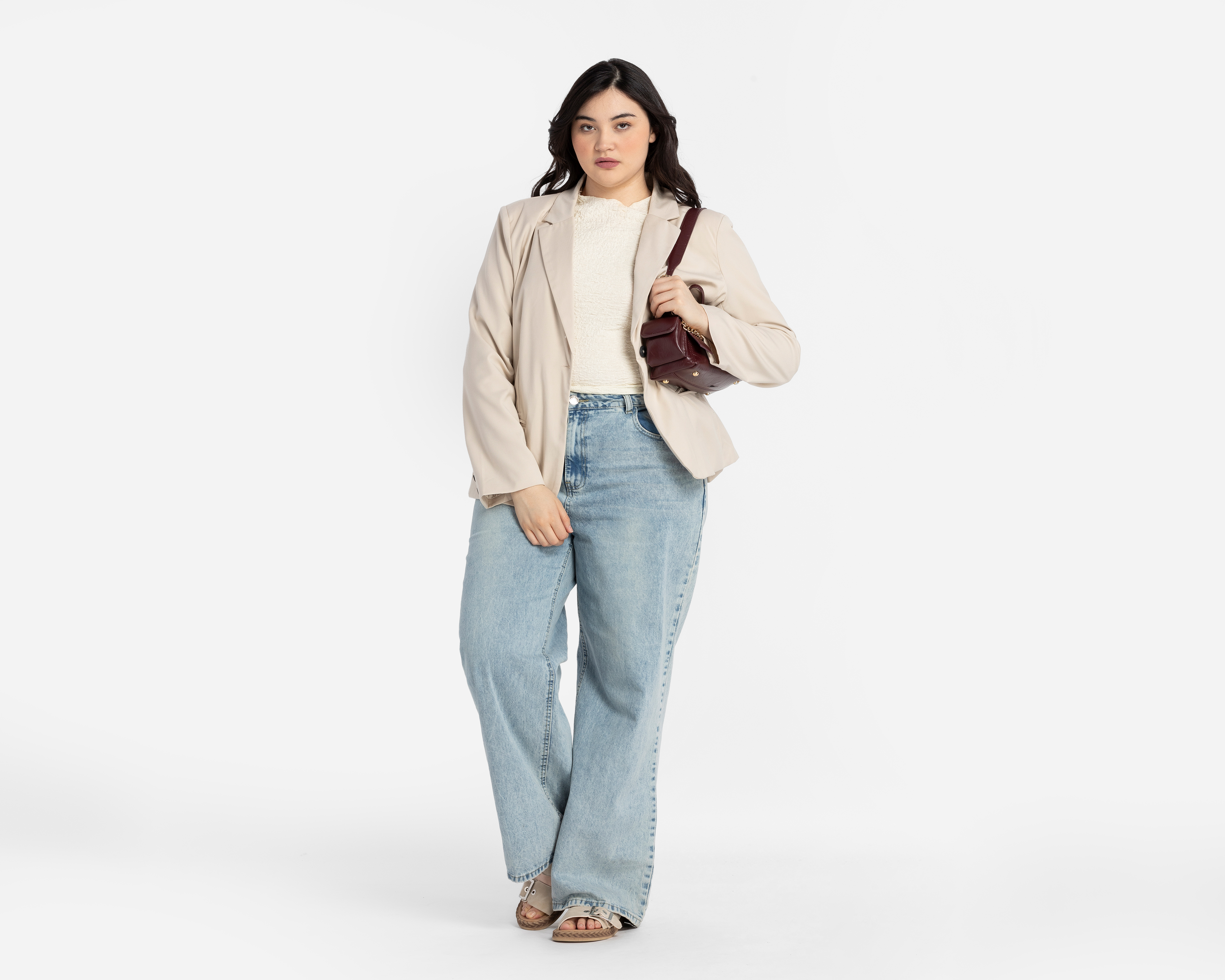 Foto 5 | Foto 5 | Blazer Arena Sahara para Mujer