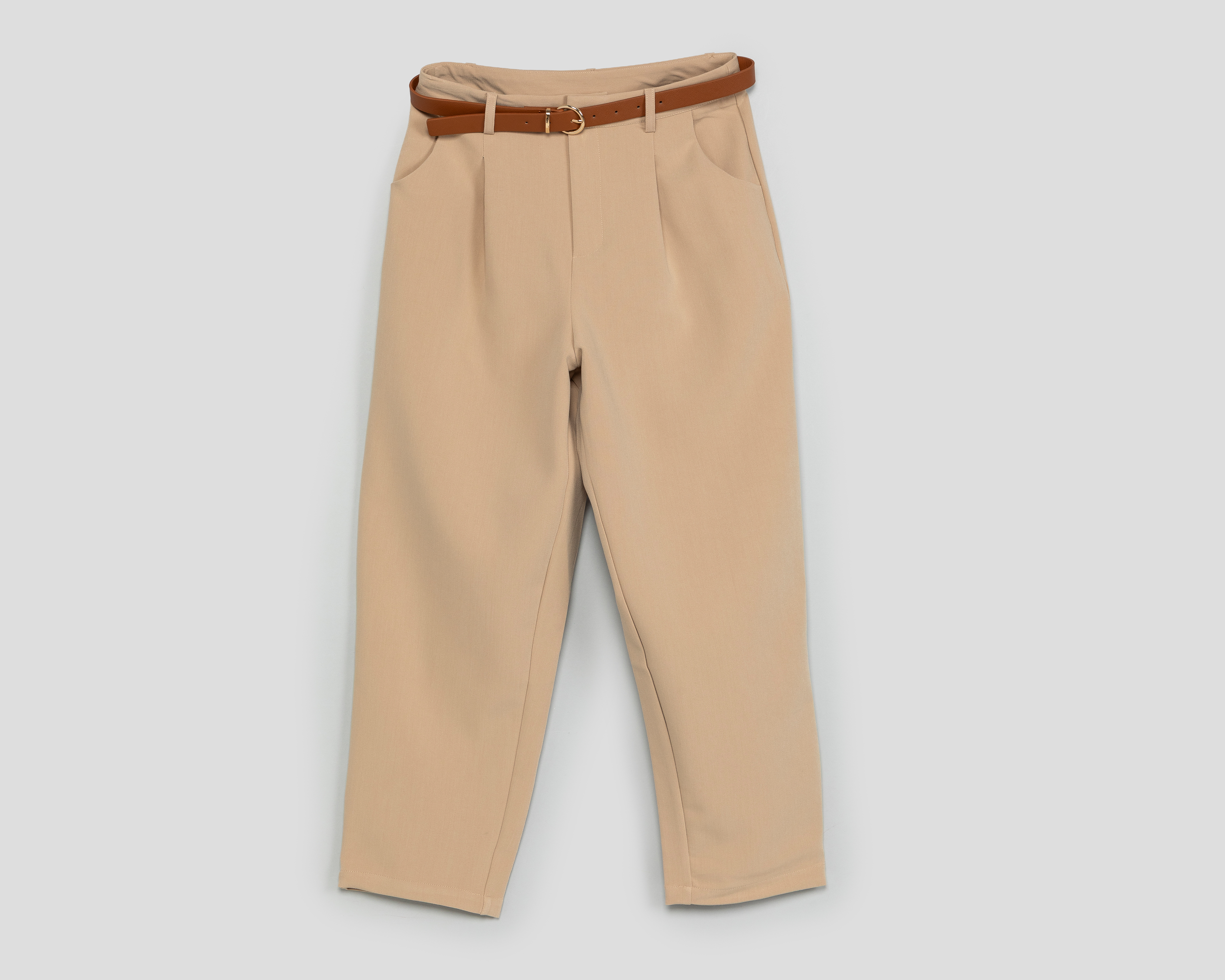 Foto 2 pulgar | Foto 1 | Pantalón de Vestir Sahara con Cinturón para Mujer