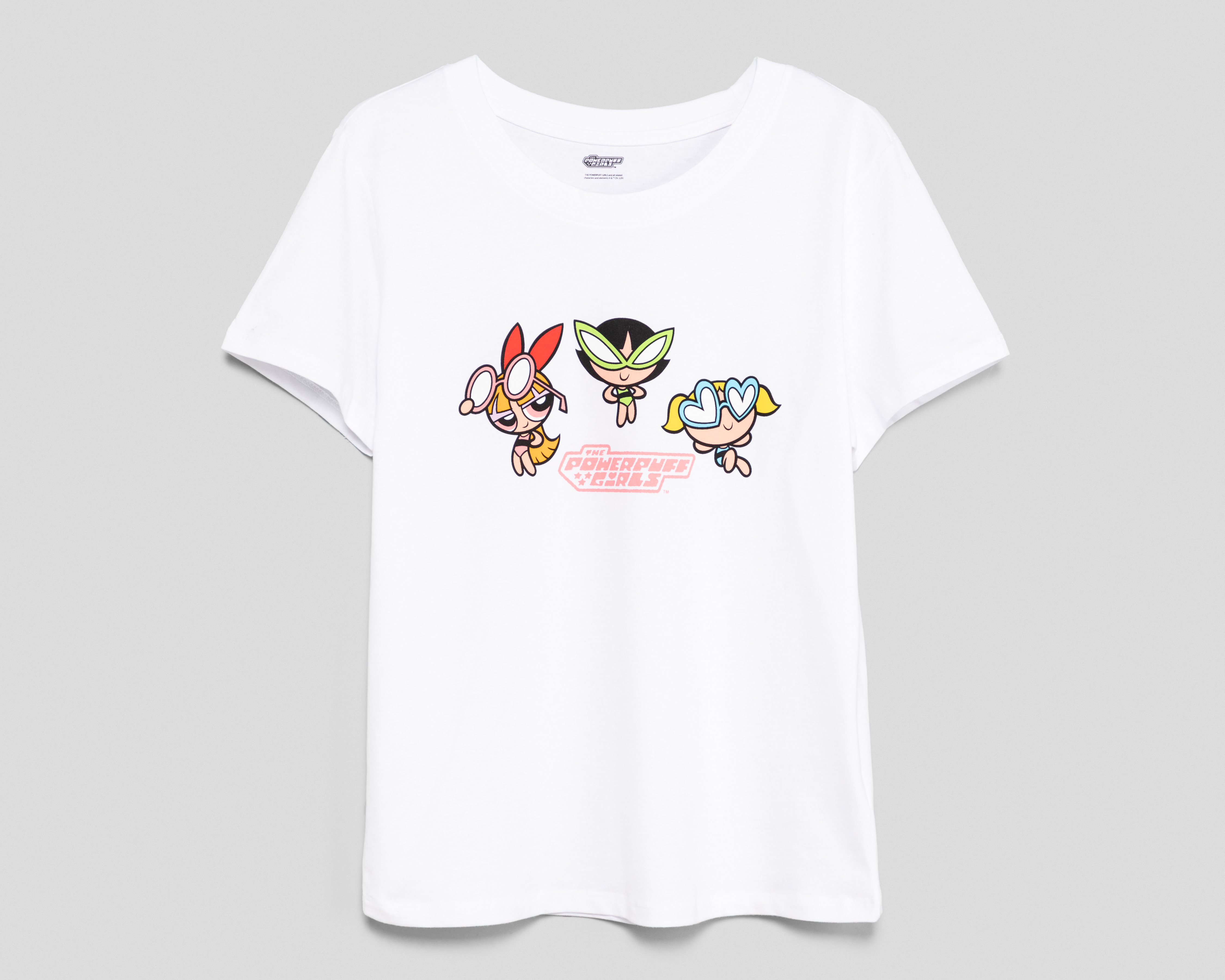 Playera Manga Corta Las Chicas Superpoderosas para Mujer