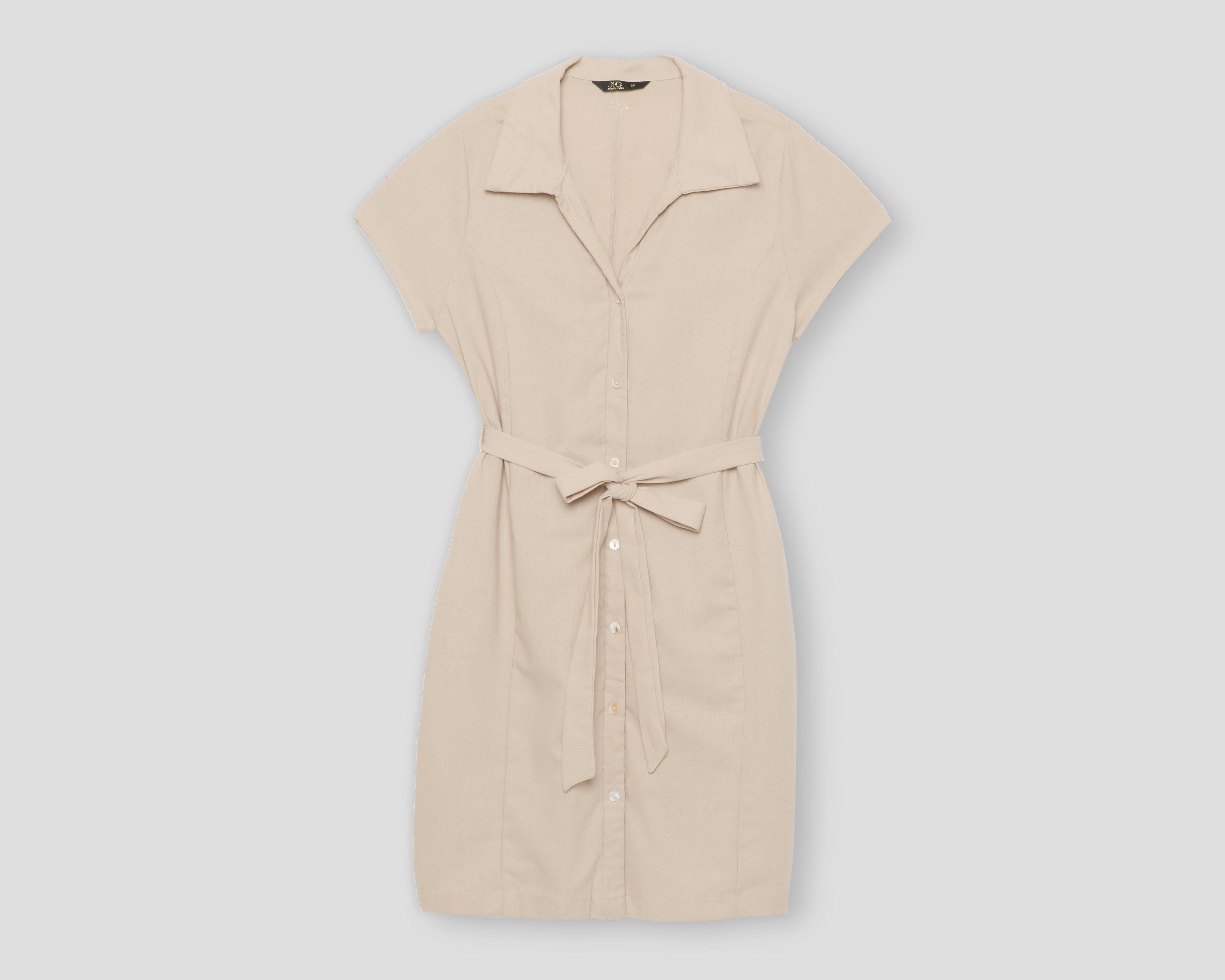 Foto 1 | Foto 1 | Vestido Casual Jennifer Lopez Beige para Mujer