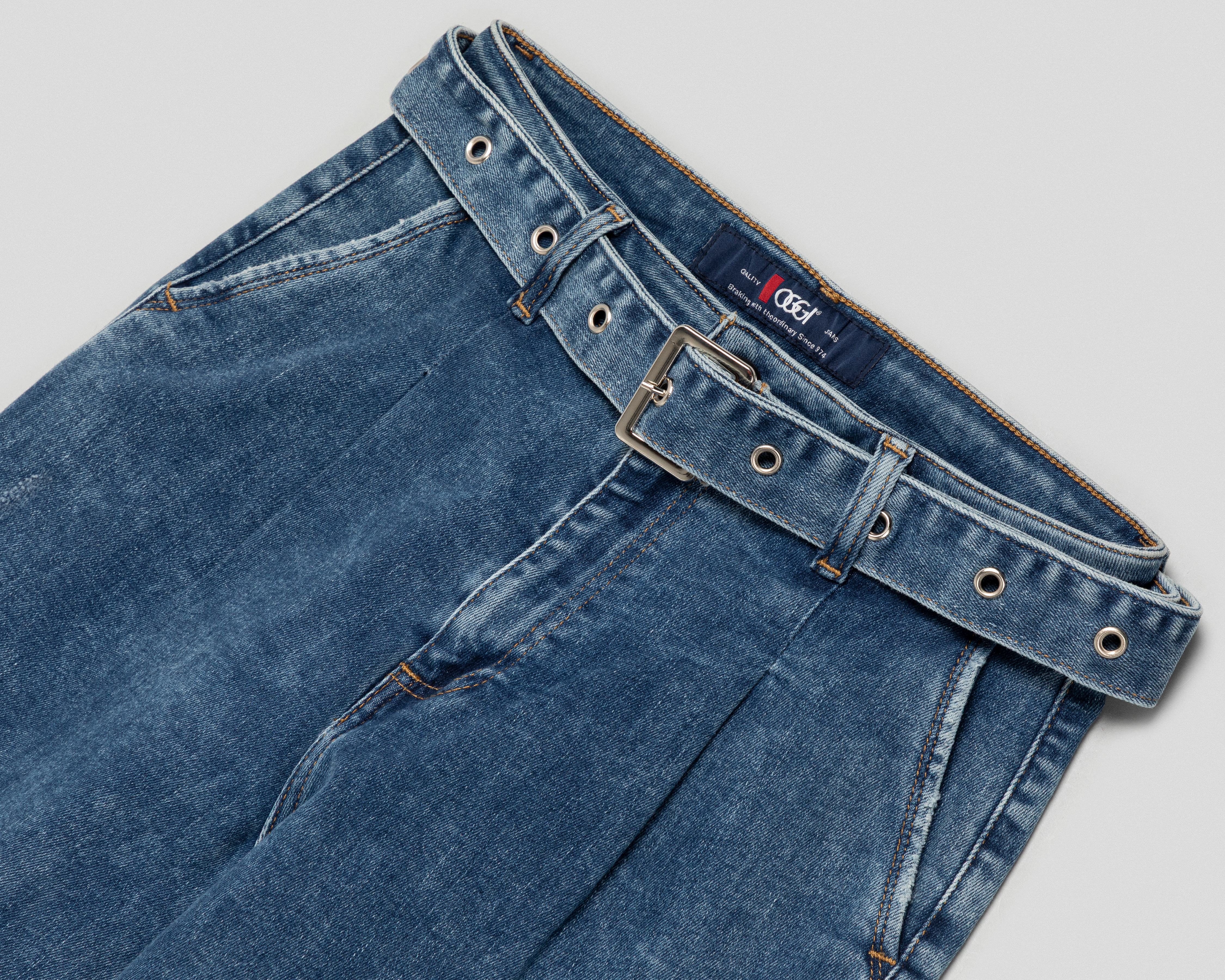 Foto 3 | Foto 3 | Jeans Paper Bag Oggi para Mujer